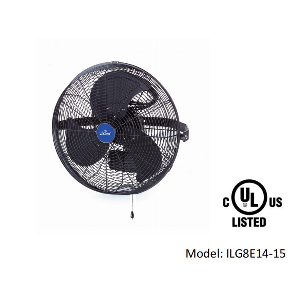 iLIVING ILG8E14-15 Wall-Mounted-Fans - View #9