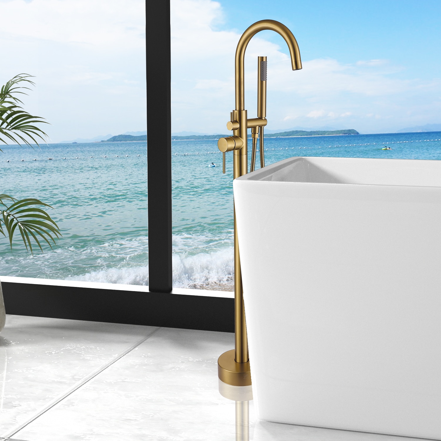 Maincraft HHK017BB Roman-Tub-Faucets - View #2