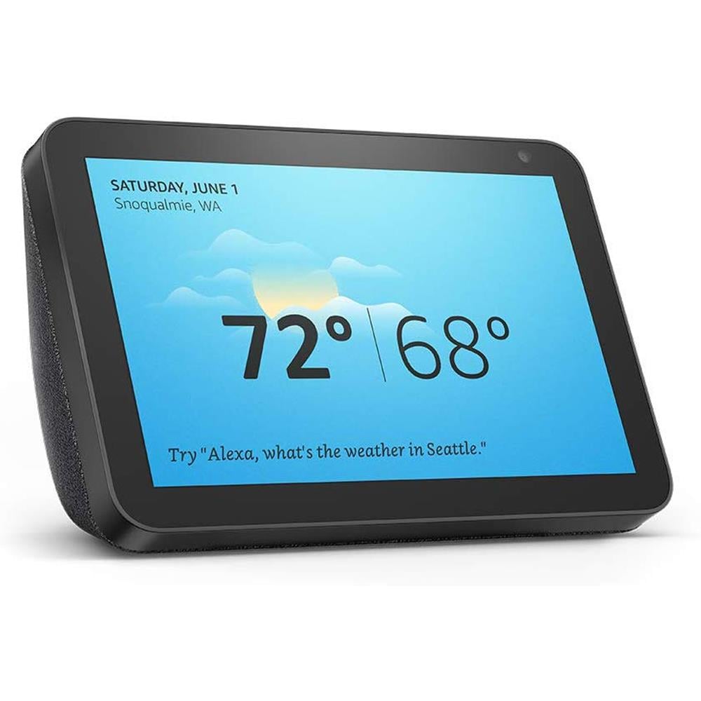 Echo Show 8 - Charcoal in the Smart Speakers & Displays department  at