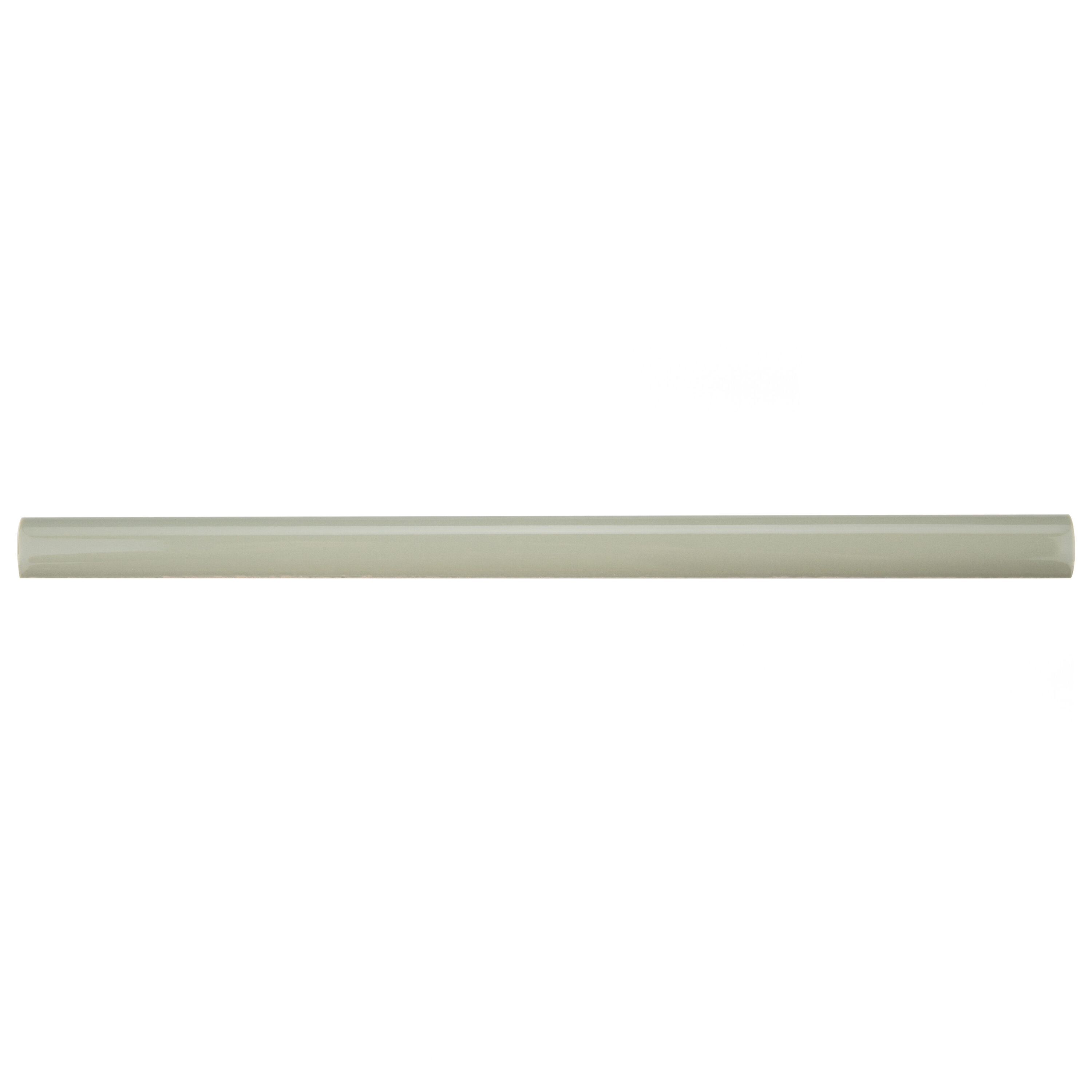 Affinity Tile WNUCHSGB Chester Demi-Bullnose Sage 1-in x 12-in Glossy Ceramic Bullnose Tile ( 0.25-sq ft / Carton ) 5 -Pack