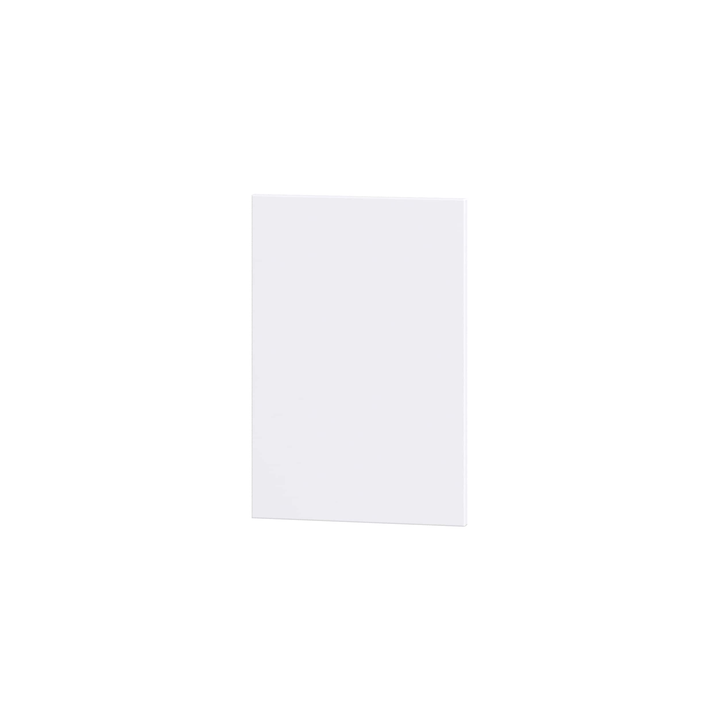 Hugo&Borg DSDR13.520-LA Lasalle 13.5-in W x 20-in H Bright White Slab Laminate Slab Wall cabinet door (Fits 15-in wall box )