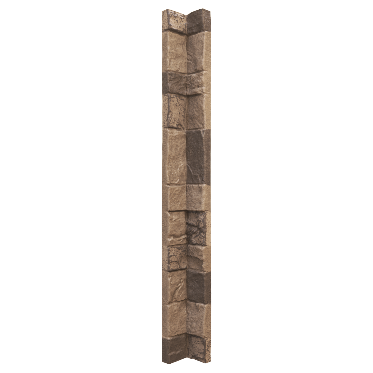 Ekena Millwork PNUIC03X48SR Universal Inside Corner 1 Square feet Smokey Ridge Faux stone veneer