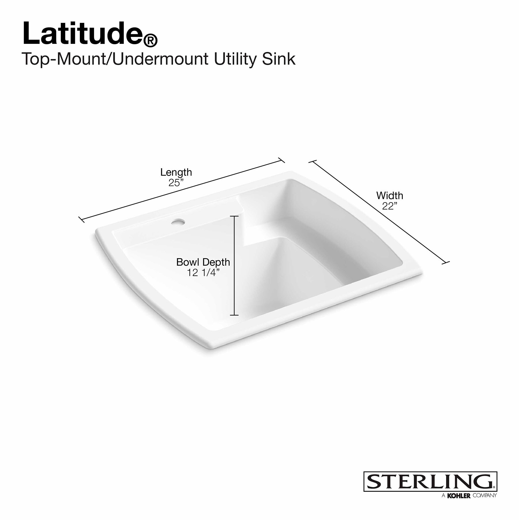 Sterling 995-0 Laundry-Tubs-Utility-Sinks - View #3