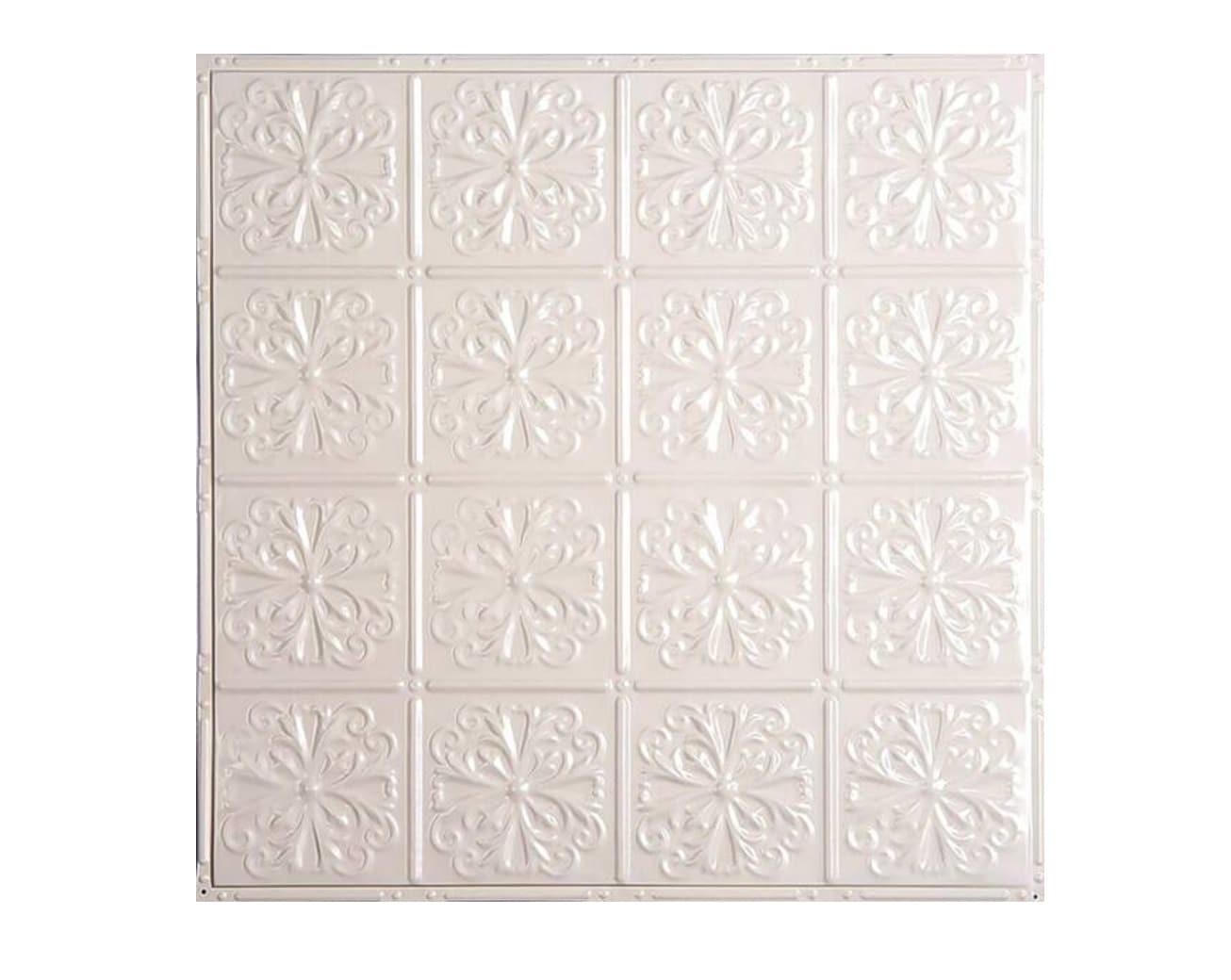 American Tin Ceilings KIT-N-P27-WCS Ceiling-Tile - View #4