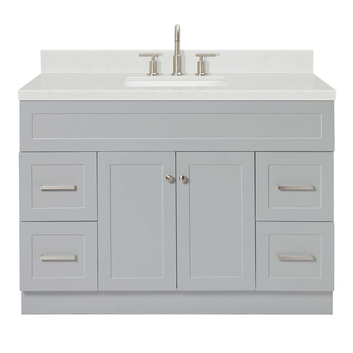 ARIEL F048SCQRVOGRY Bath-Vanity-Combo - View #2