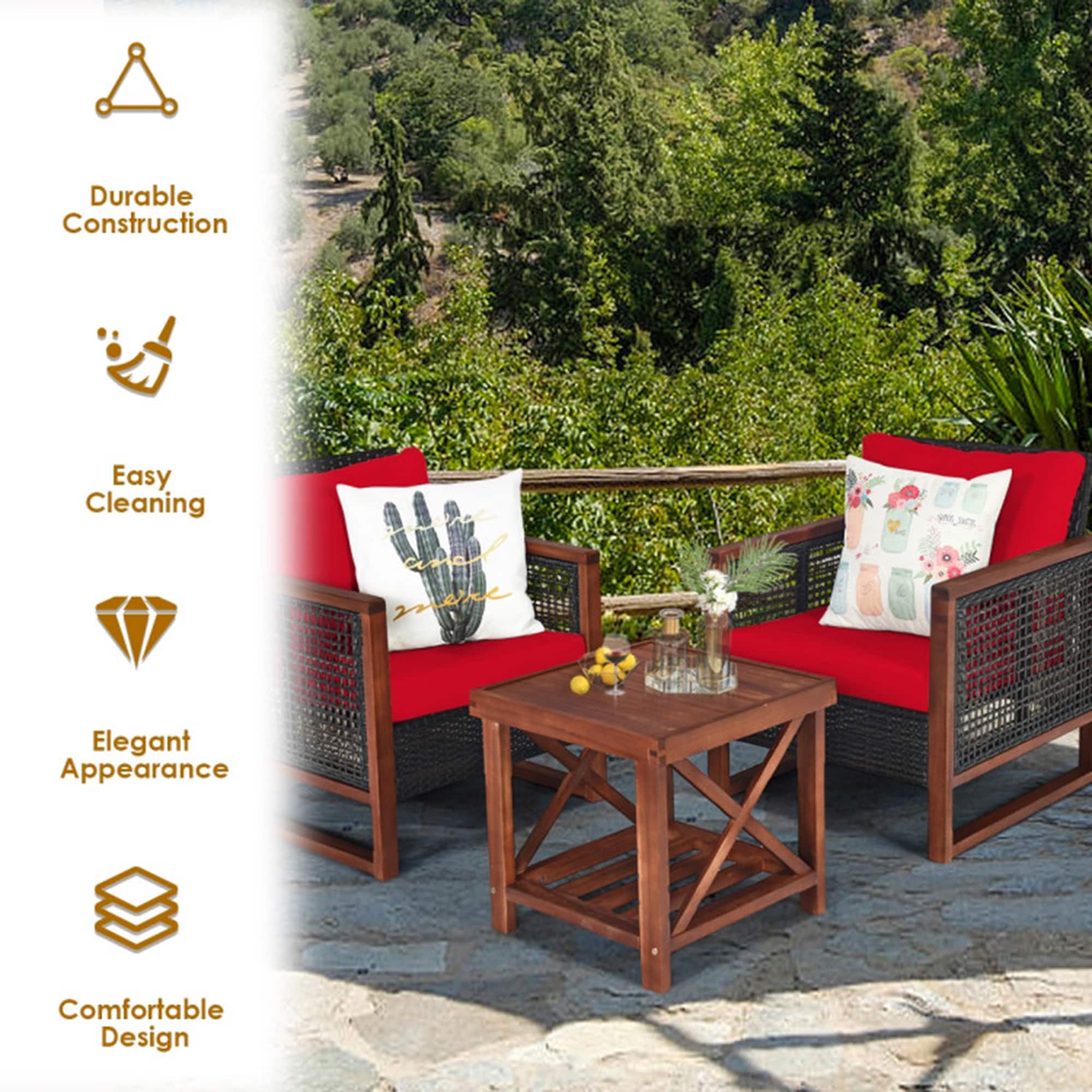 Mondawe MO-OD-1071D Patio-Conversation-Sets - View #7