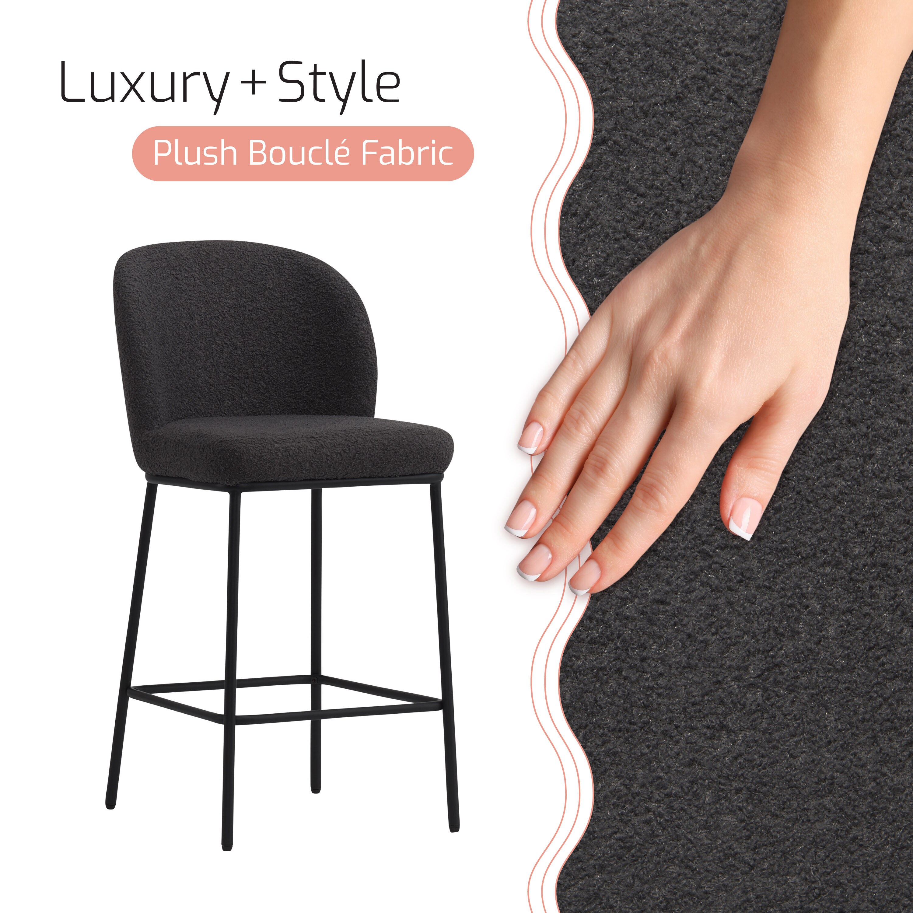 CorLiving DDW-672-B stools - View #5