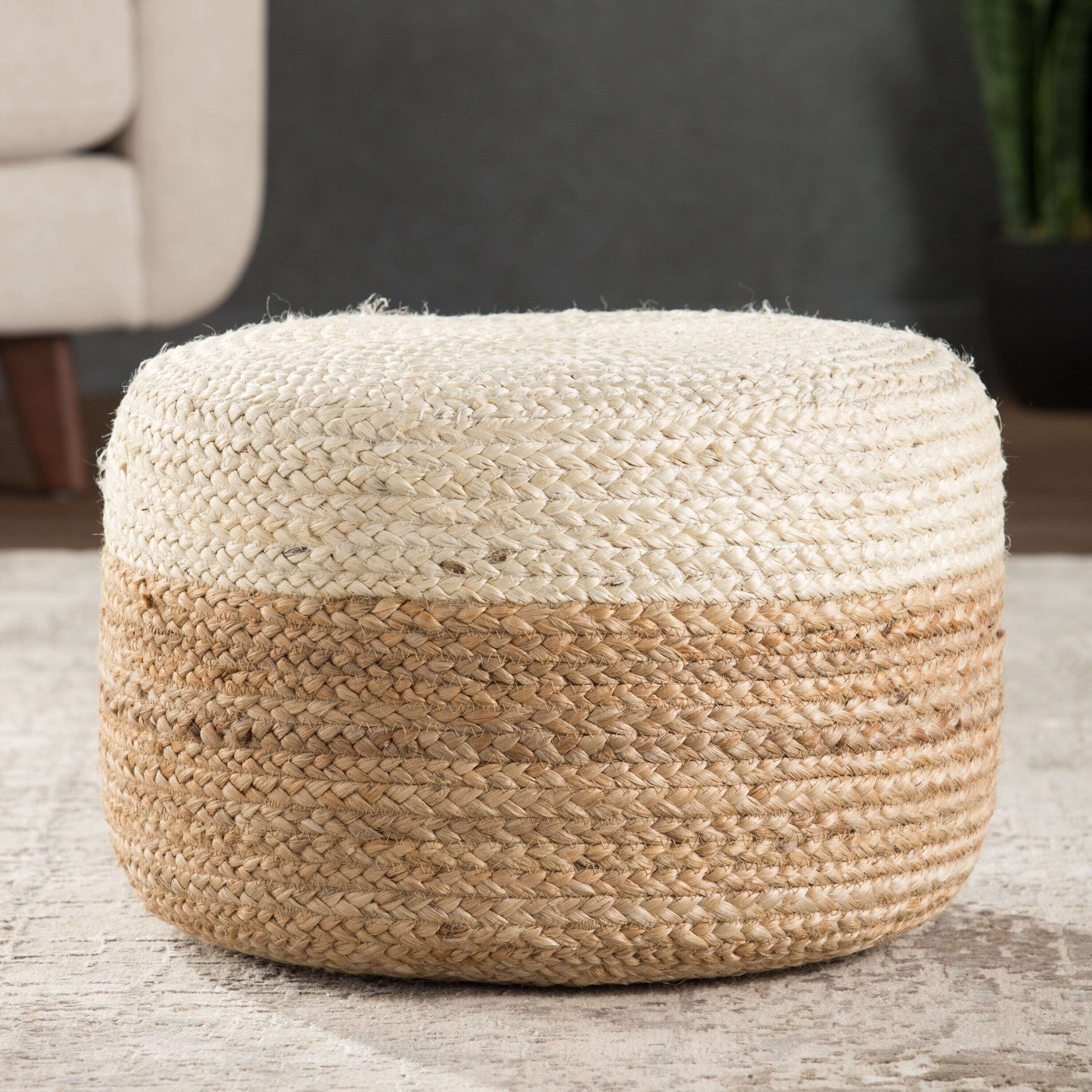 Jaipur Living BRF100462 Indoor-Ottomans - View #3