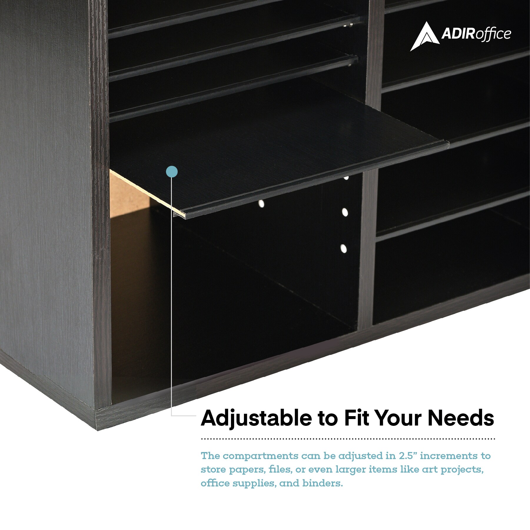 AdirOffice 500-12-BLK-KIT1 Office-Accessories - View #9