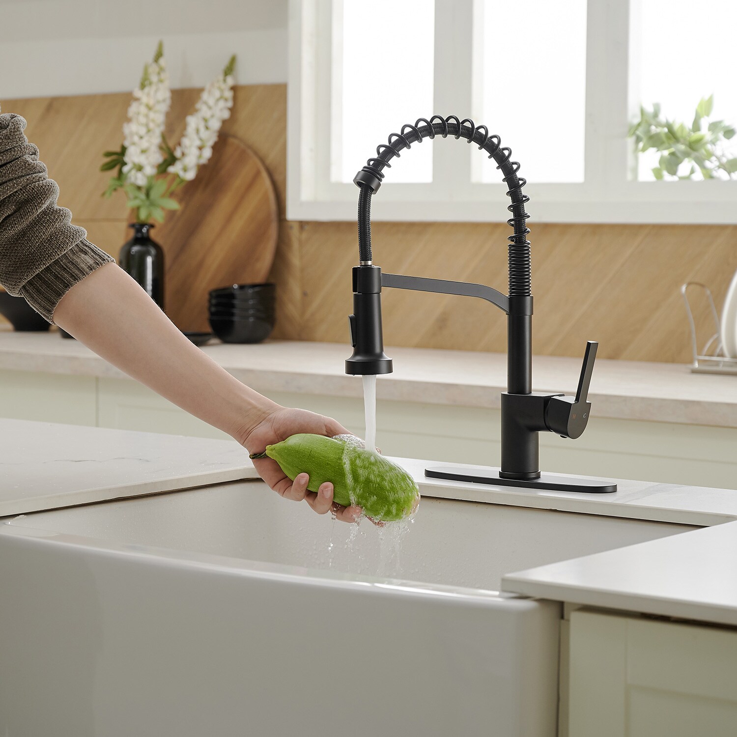 BWE A-94011-BLACK Kitchen-Faucets - View #9
