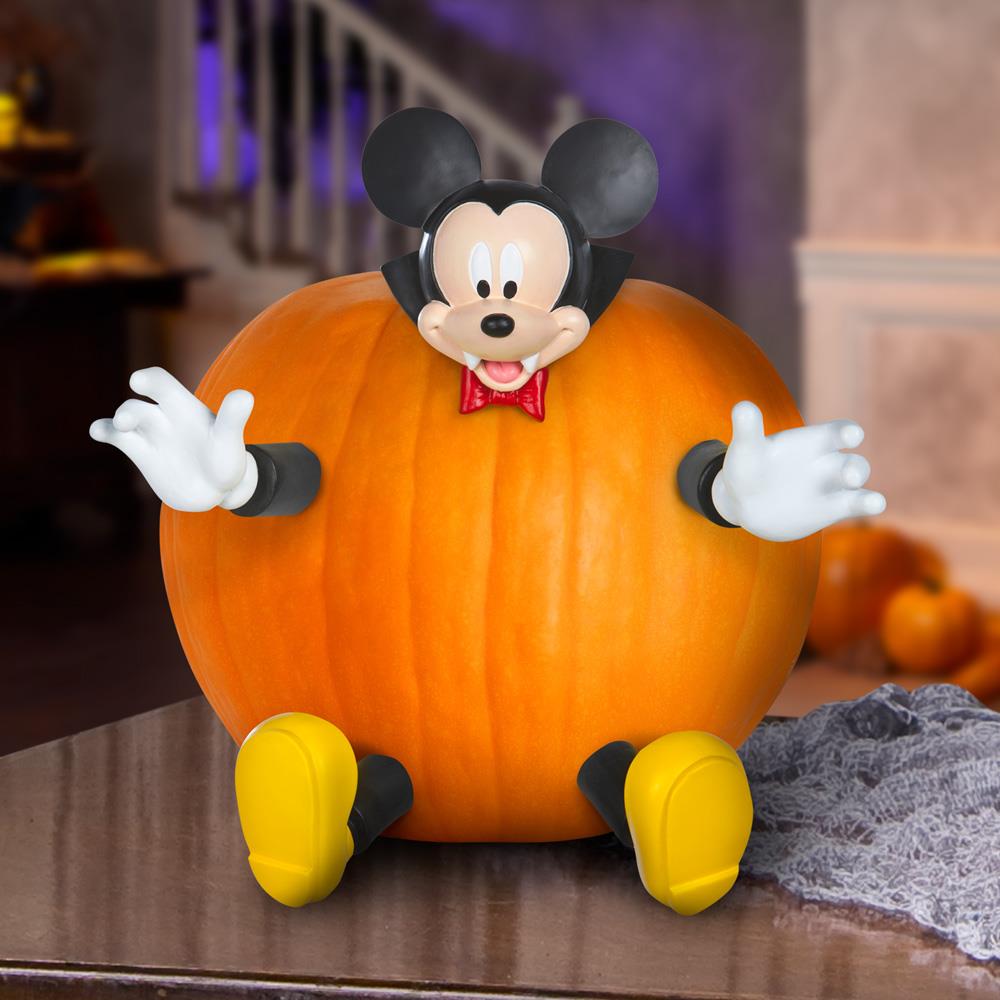 Disney Jack-o-Lantern: Mickey Mouse Paper Pumpkin Craft