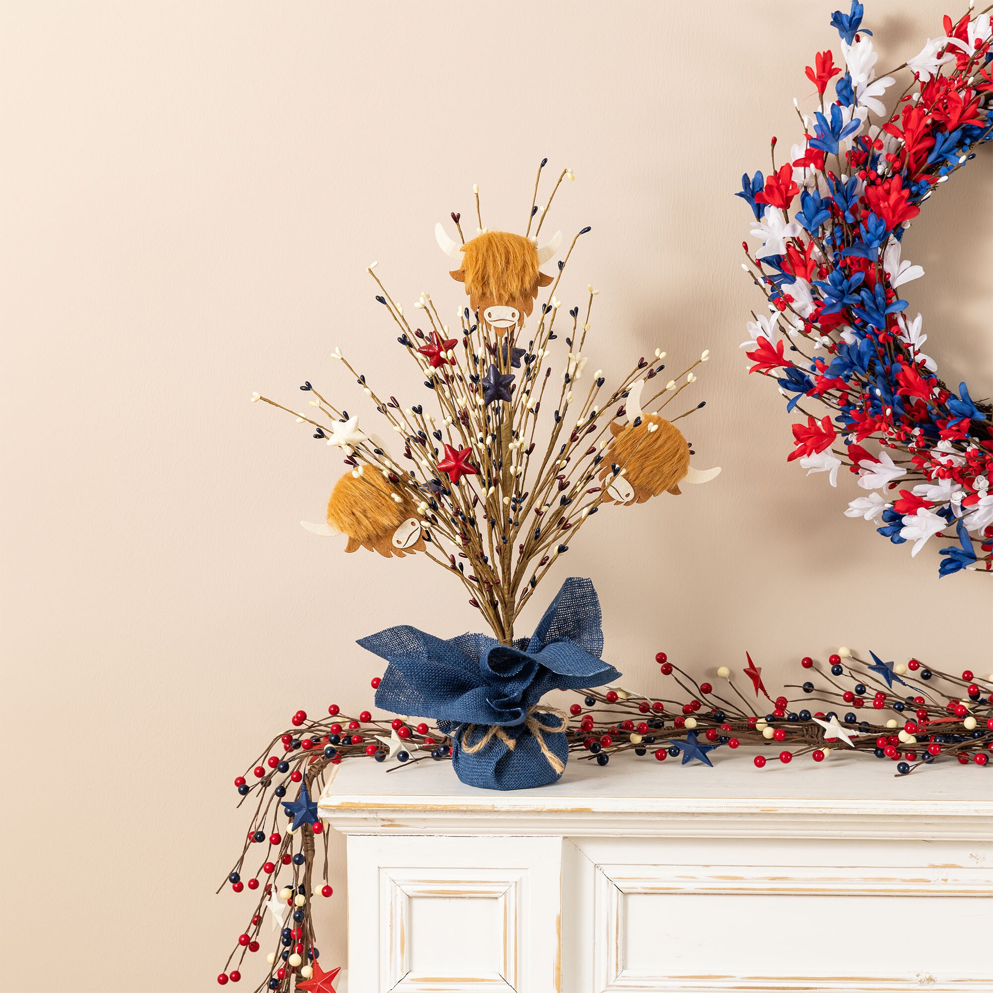 Glitzhome 2042000014 Indoor-Spring-Decorations - View #5