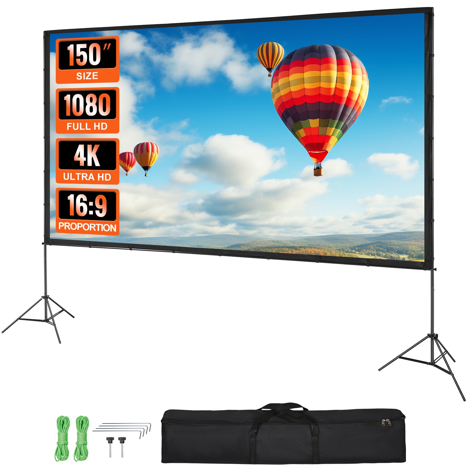 VEVOR Home theater Projector Portable #TYPM20ZJSLJ18YCEZV0