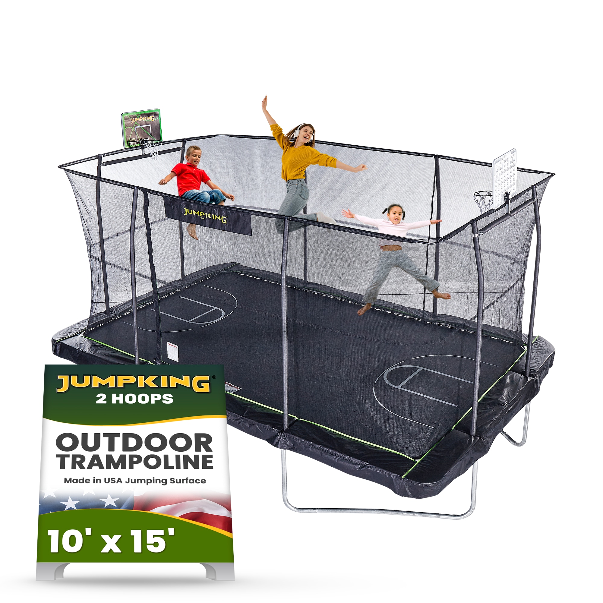 Rectangle Covered Padded Springs Trampolines Accessories at Lowes