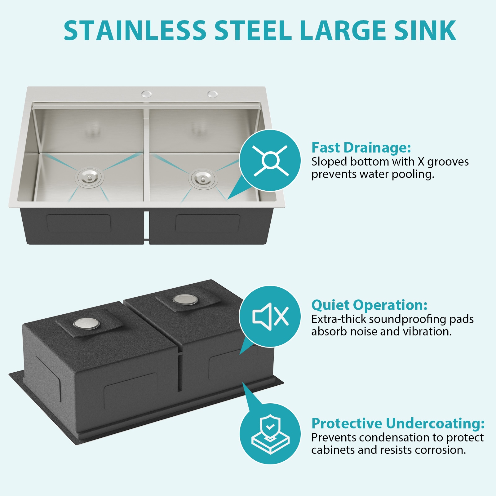 Vanityfus VF-LD-39123 Kitchen-Sinks - View #5