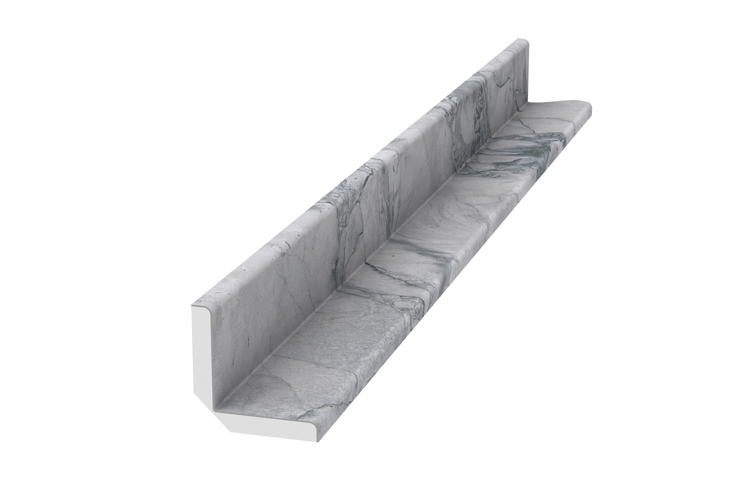 FlexStone FLXICN1.596EV 1.5" Inside Corner Trim In Everest