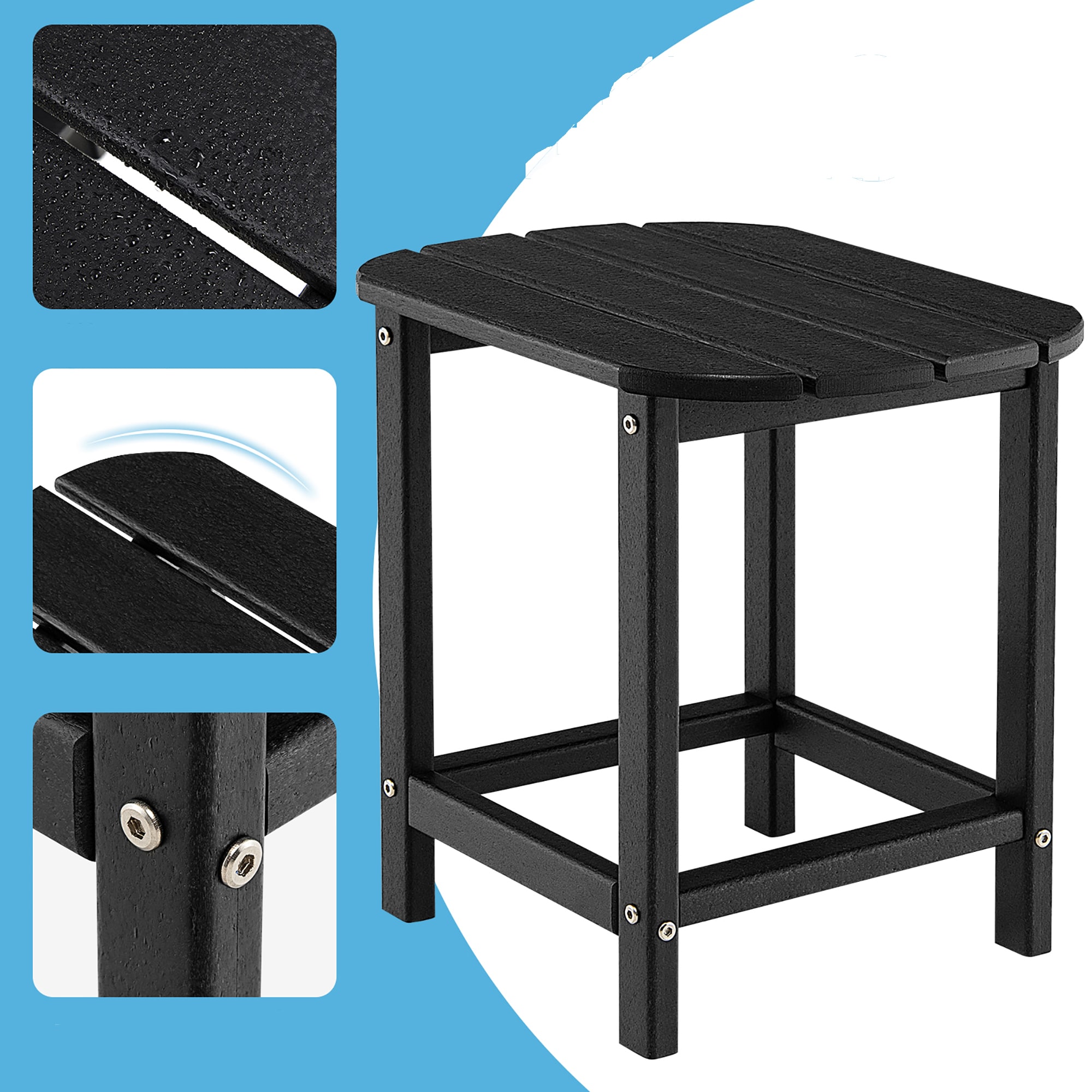 Goplus NP10331BK Patio-Tables - View #3