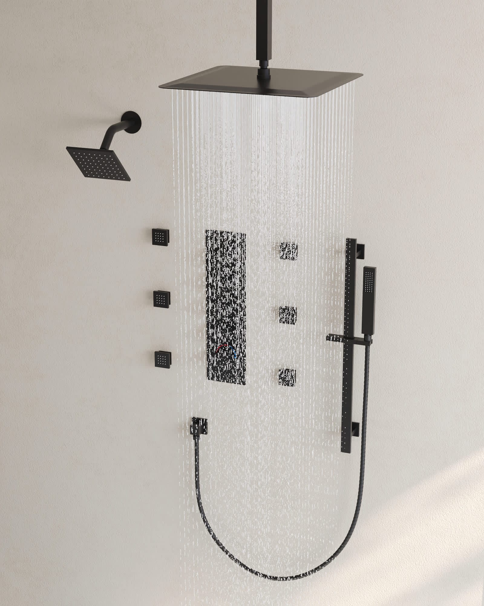 EVERSTEIN SFS-1031-BK16 Tub-Shower-Faucets - View #13