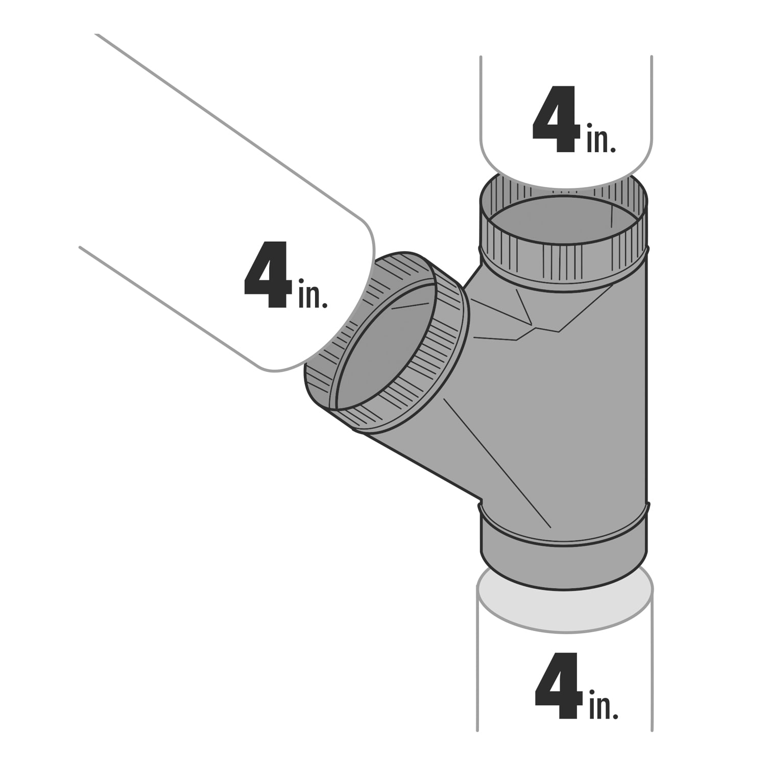 IMPERIAL GVL0052-A Duct-Boots - View #6