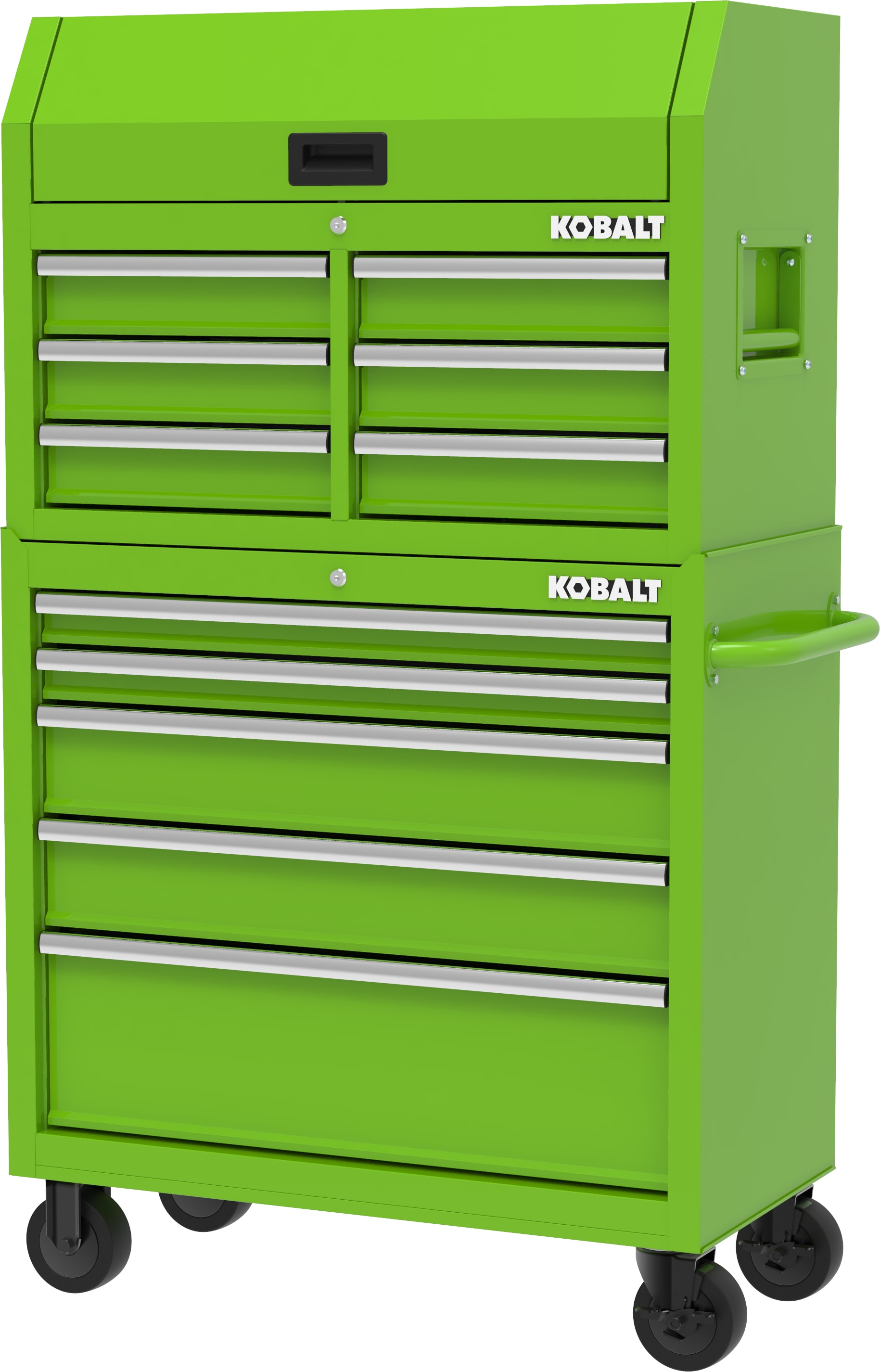 Kobalt 36-in W x 37.8-in H 5-Drawer Steel Rolling Tool Cabinet (Green)