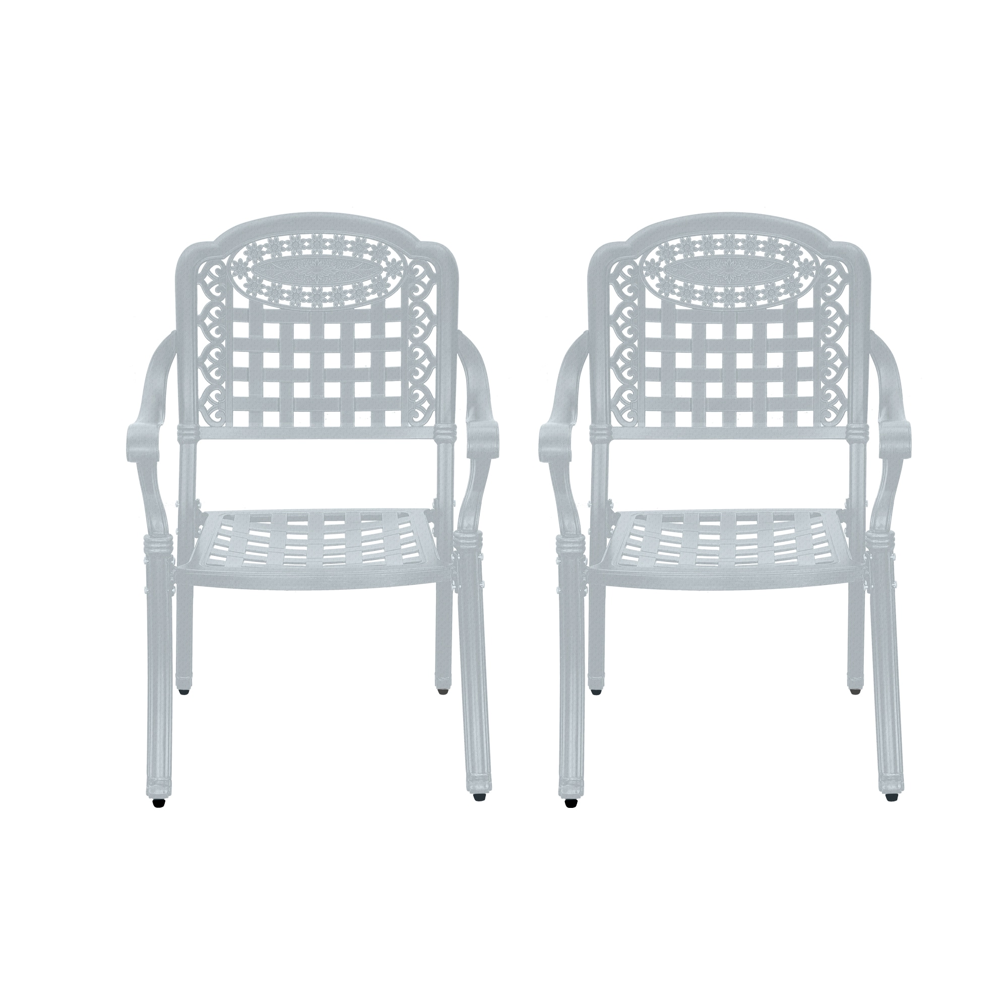 White patio chairs deals lowes