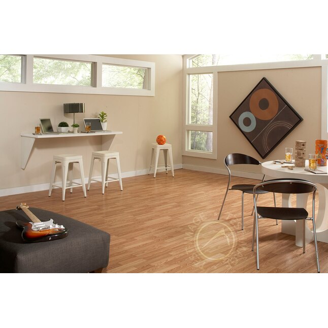 Project Source Natural Oak Smooth Wood Plank Laminate Flooring Sample Project Source Natural Oak Smooth Wood Plank Laminate Flooring Sample