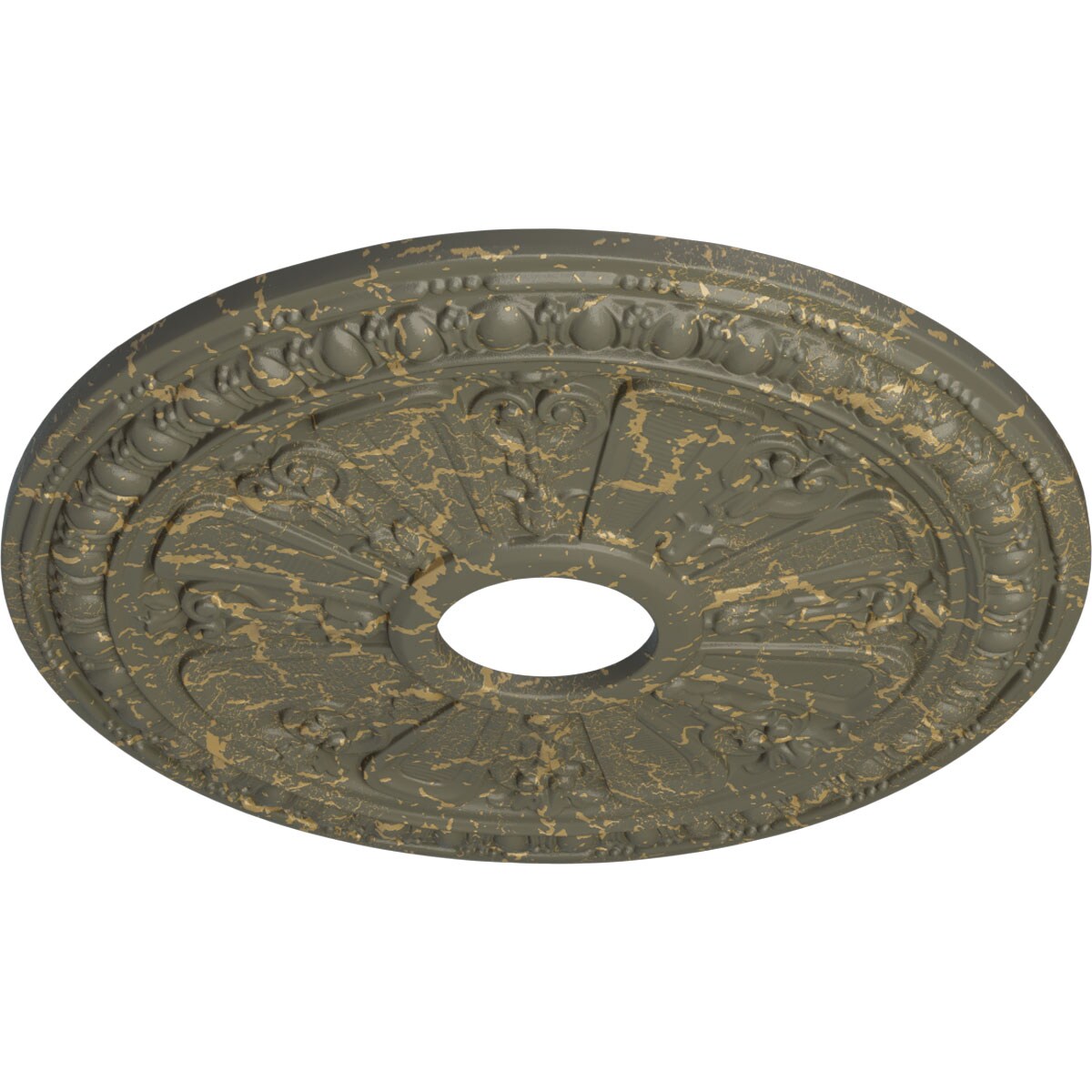 Ekena Millwork CM18RAWHC Ceiling-Medallions - View #2