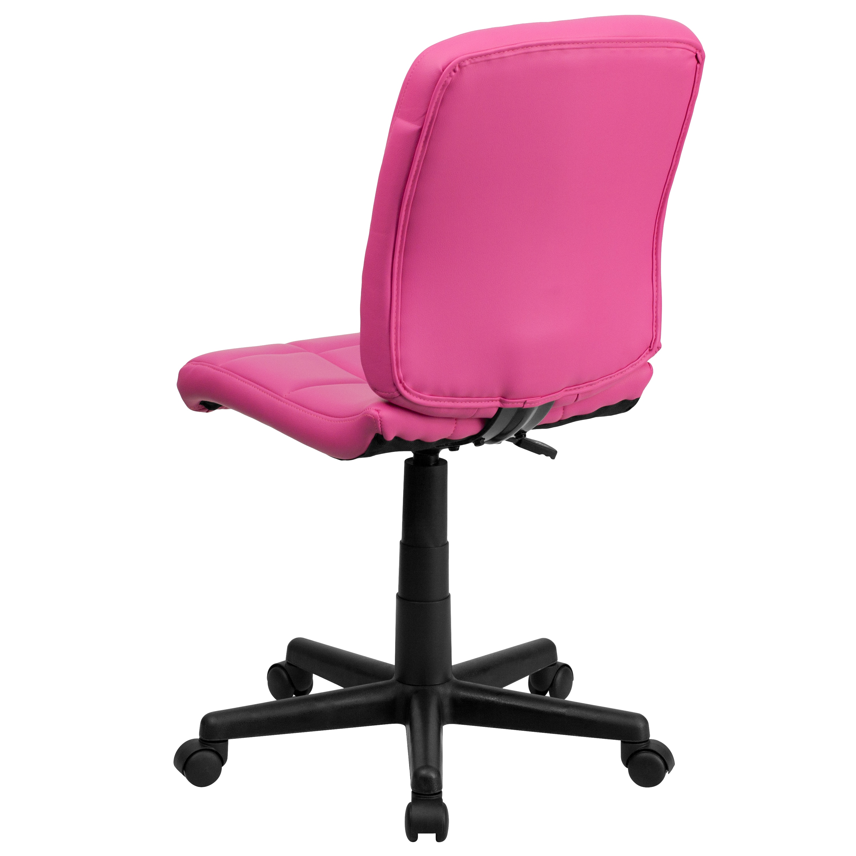 Pink plastic best sale desk chair