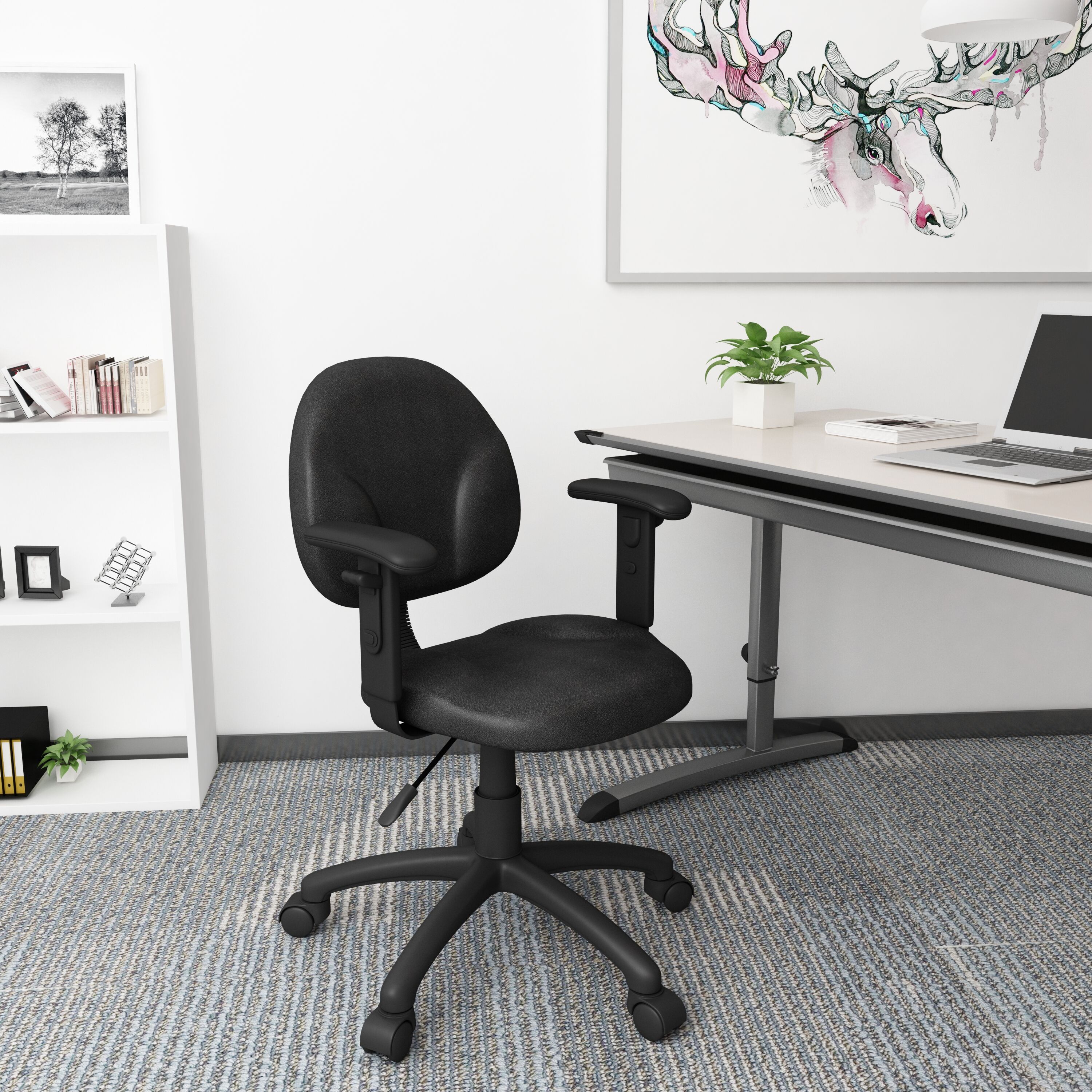 Boss Office Products B9091-BK Office-Chairs - View #7
