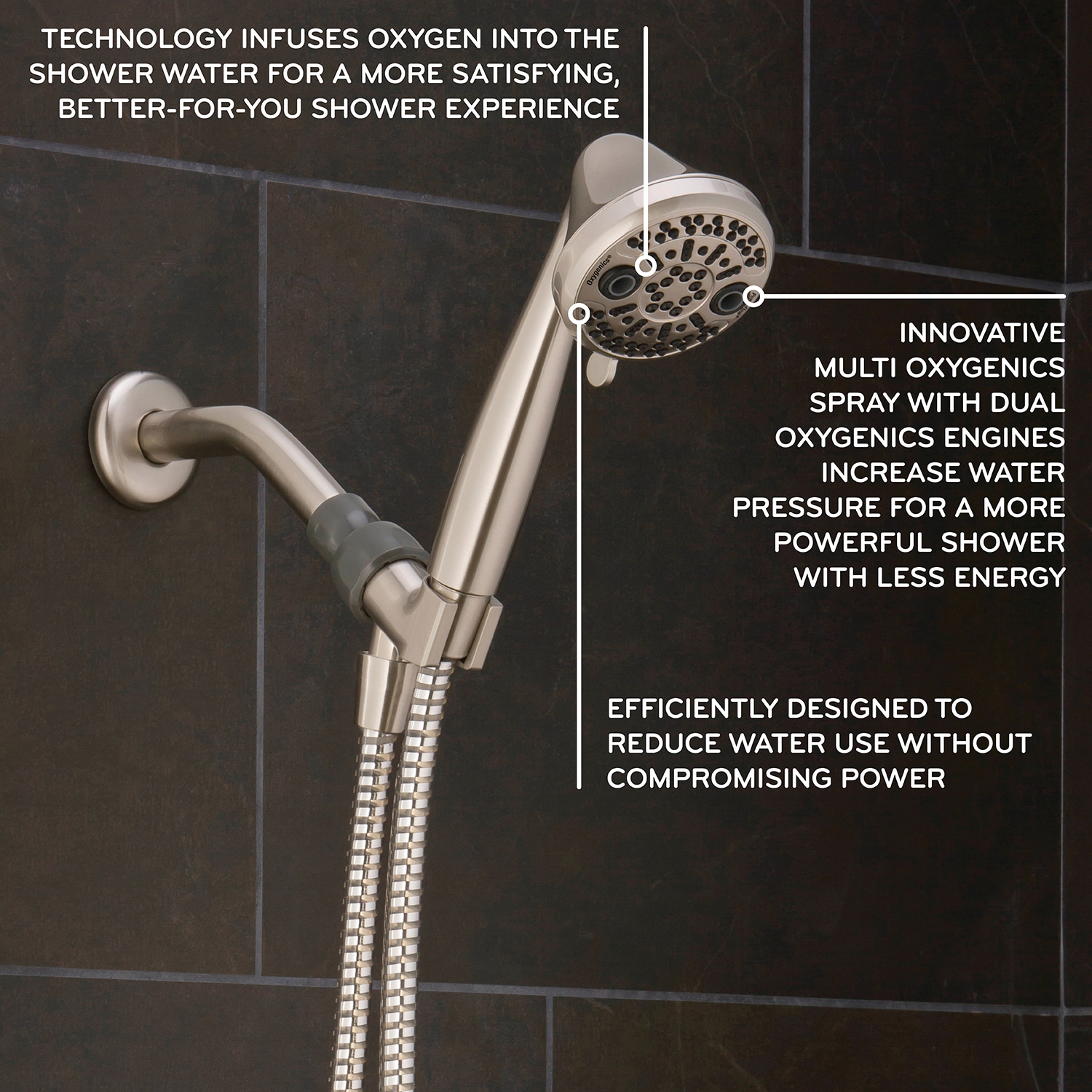 Oxygenics 87446 Fixed-Showerhead - View #2
