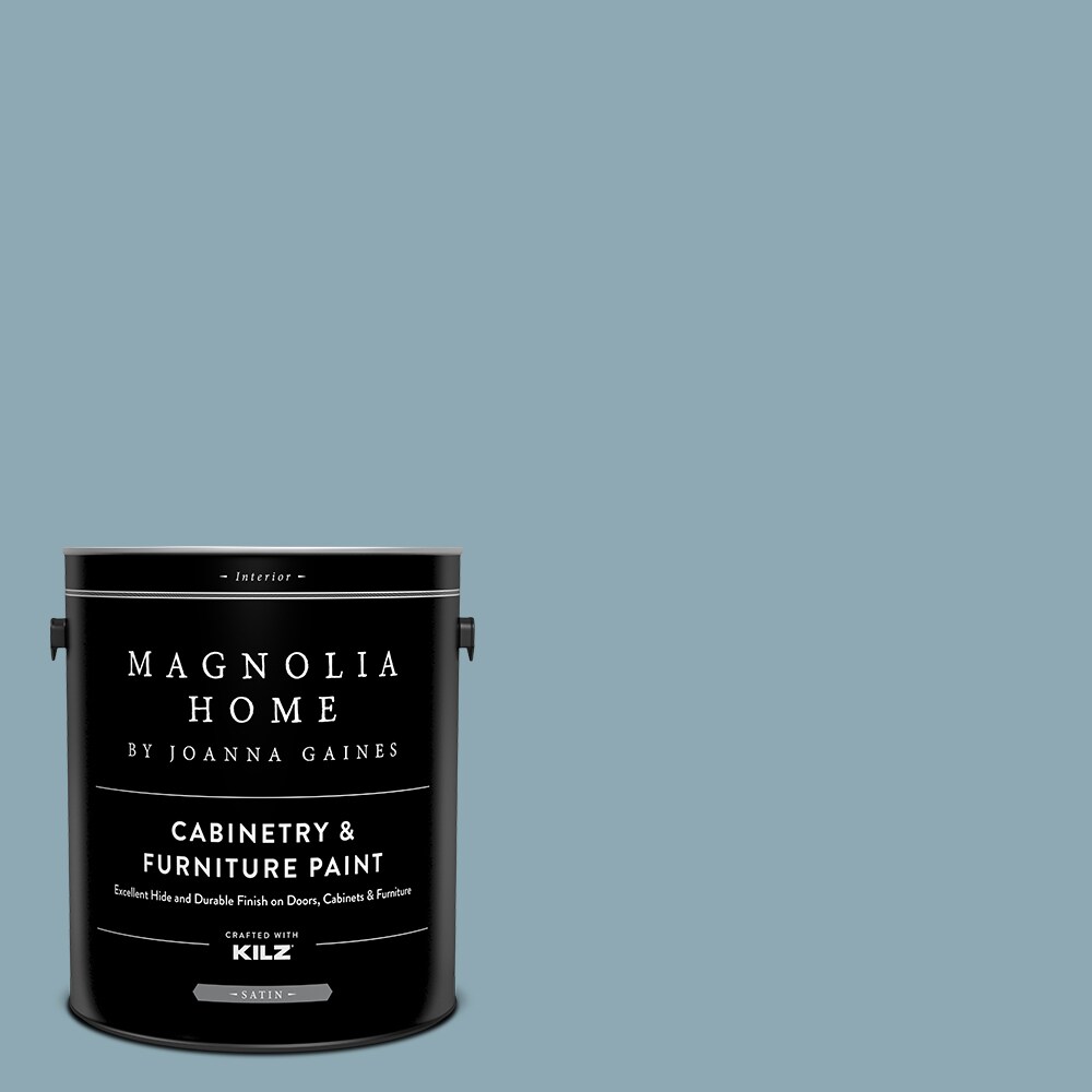 Magnolia Home MAG113-4141123  by Joanna Gaines Satin Winter Solstice MAG113 Tintable Cabinet Furniture Paint Enamel ( 1-gallon )