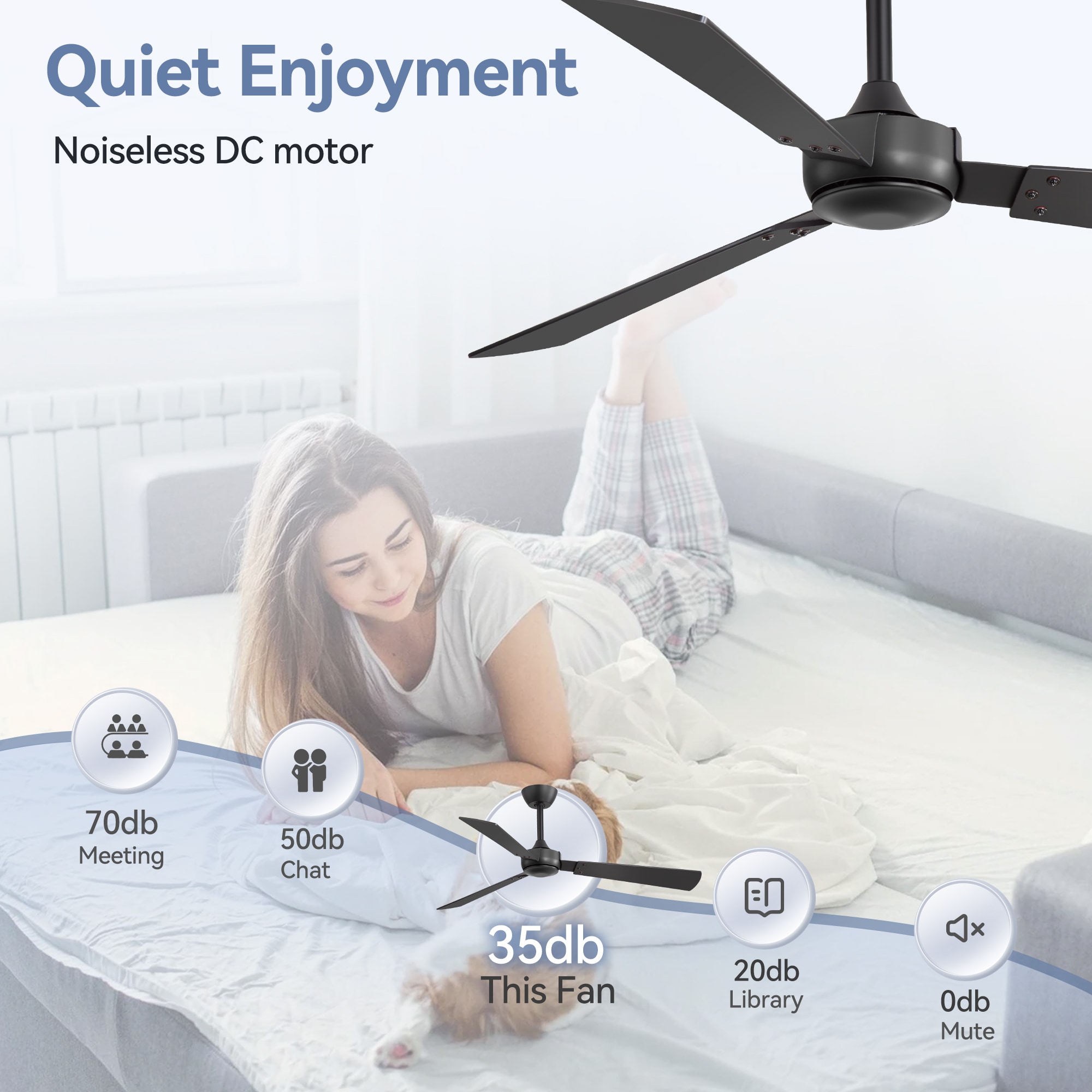 Breezary 35063-BK-NL-2PCS Ceiling-Fans - View #9