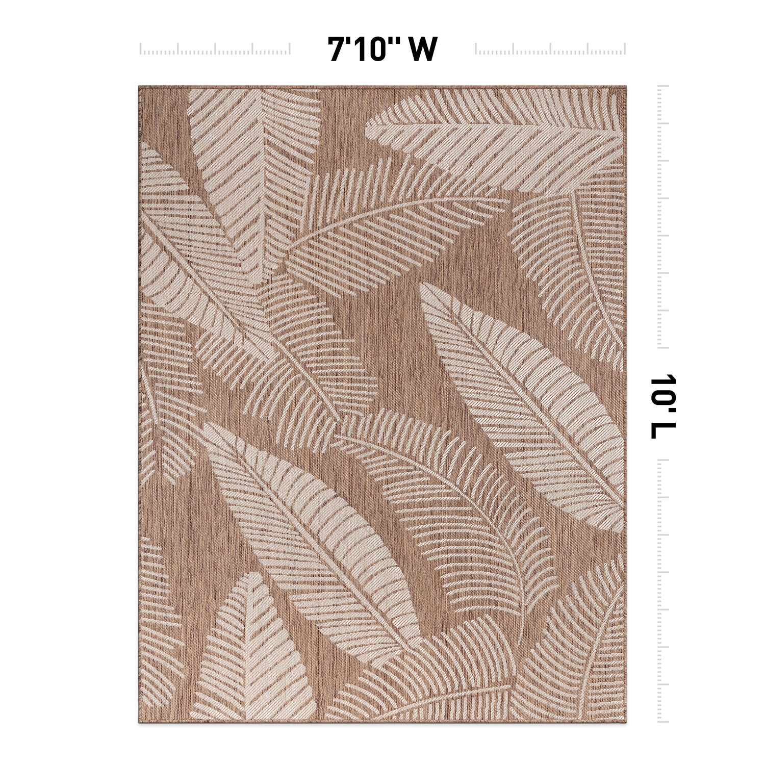 World Rug Gallery 114BROWN8X10 rugs - View #3