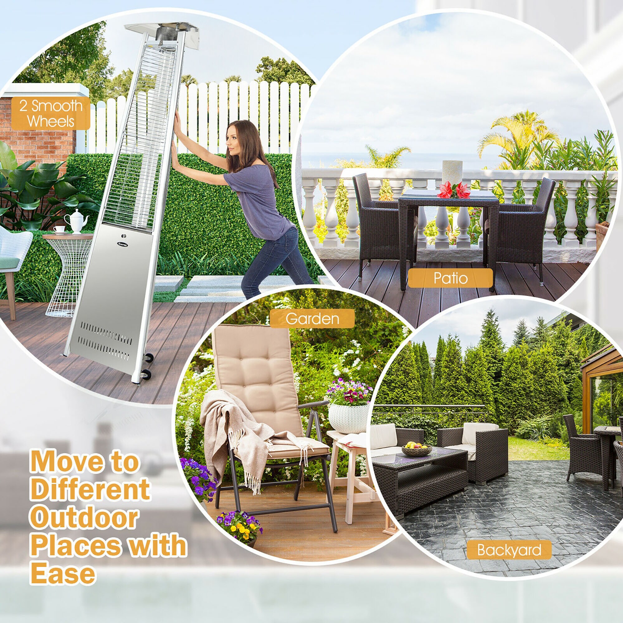 CASAINC WF-HT06 Outdoor-Gas-Patio-Heaters - View #7