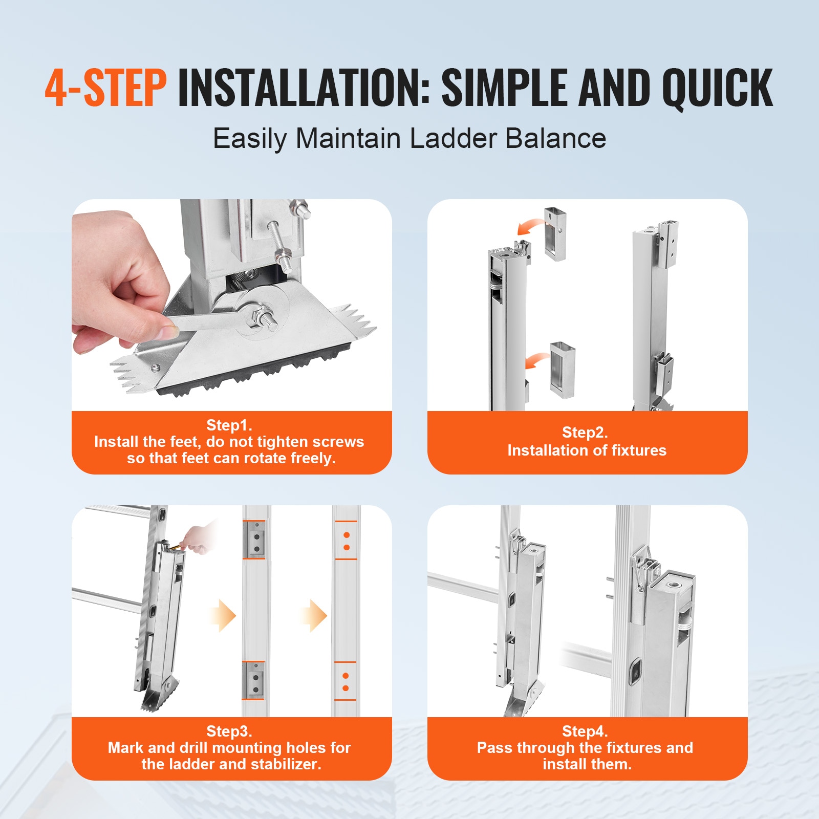 VEVOR SCTZFZDPJKCS06084V0 Step-Ladders - View #5
