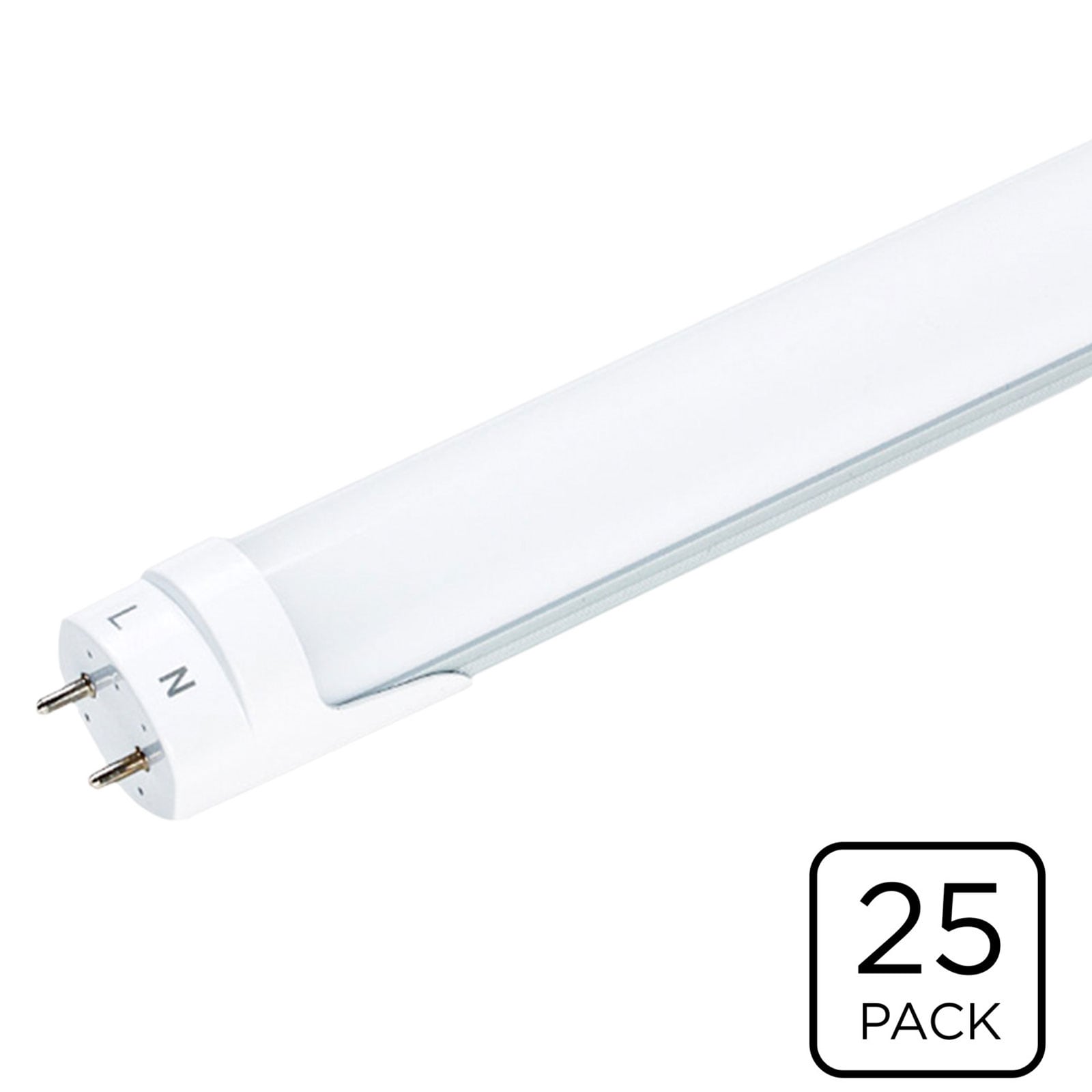 Viribright Viripro 32-watt Eq T8 Cool White G13 Led Tube Light Bulb (25 