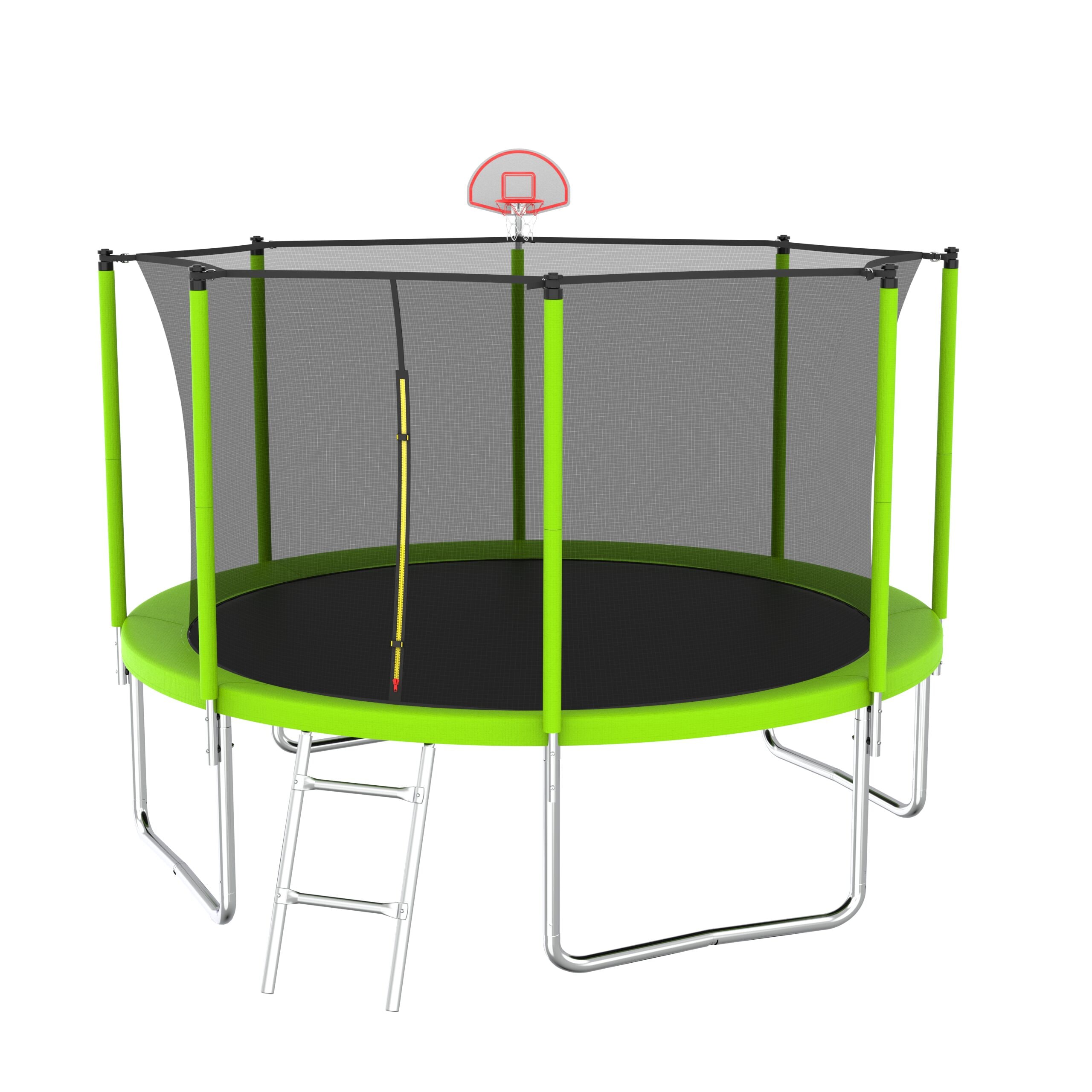 Kahomvis H4-QPMERS-08 12-ft Round Backyard in Green