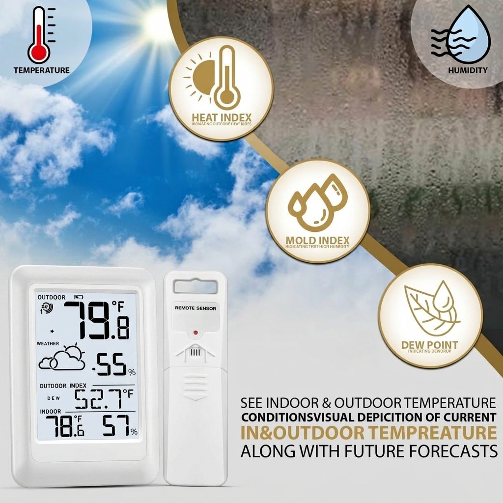 Adrinfly L05AD10055 Digital-Weather-Stations - View #3