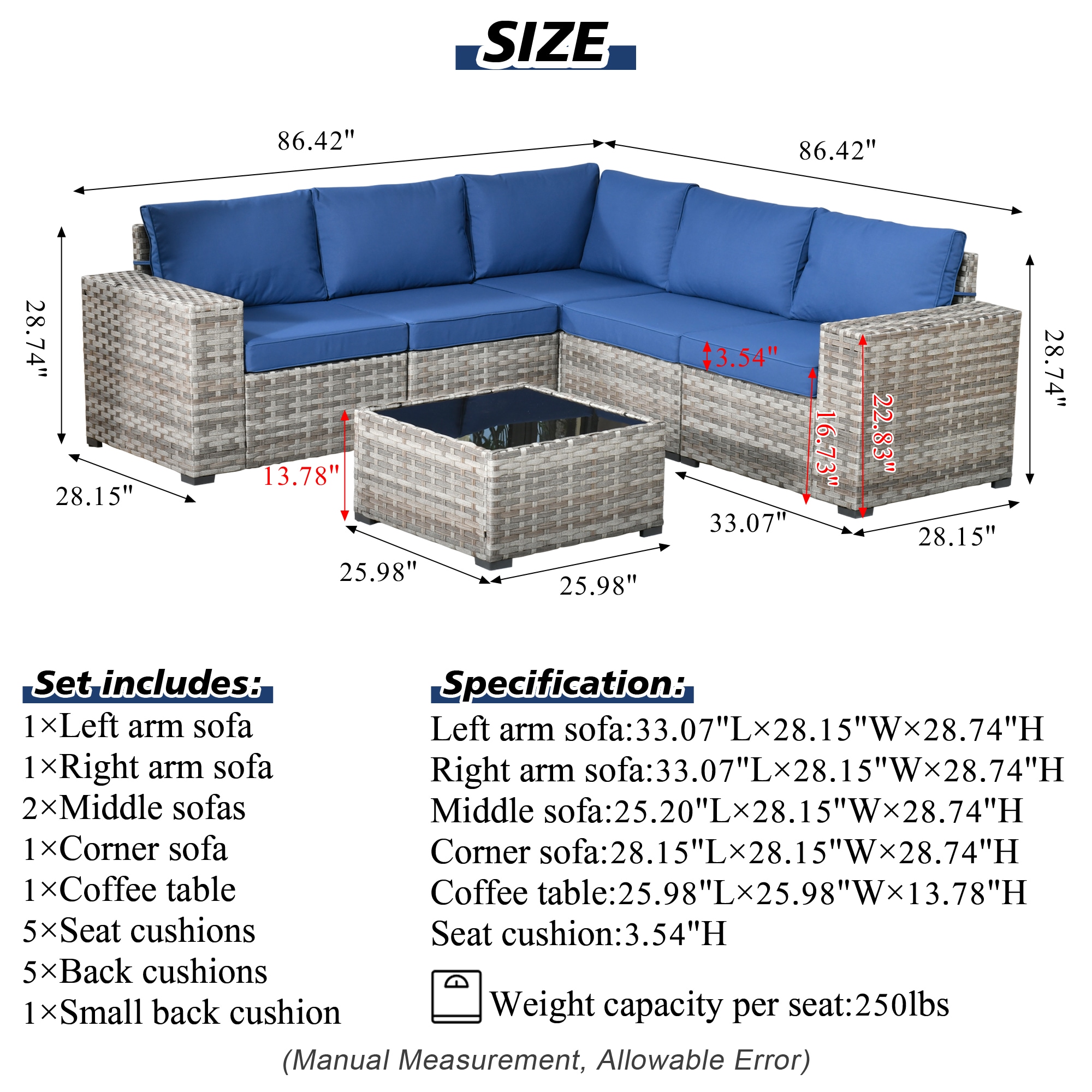 Pouuin SBBR706 Patio-Sofas-Daybeds - View #12