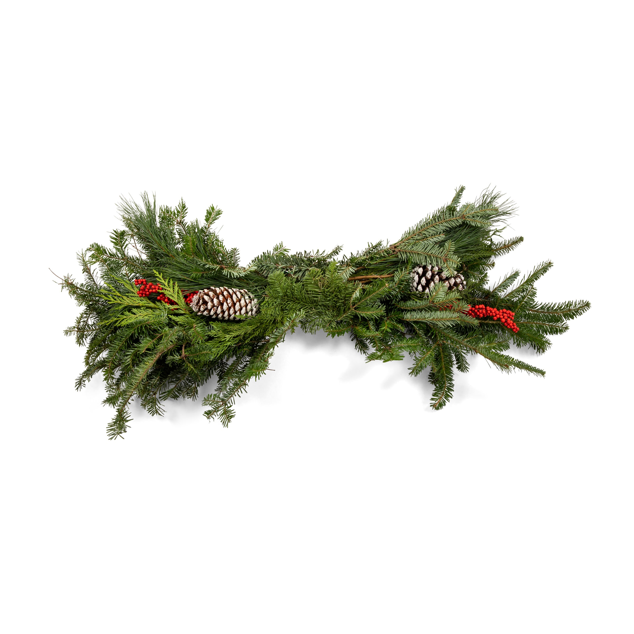 Fresh Christmas Greenery Bouquet in the Fresh Christmas Decorations  department at