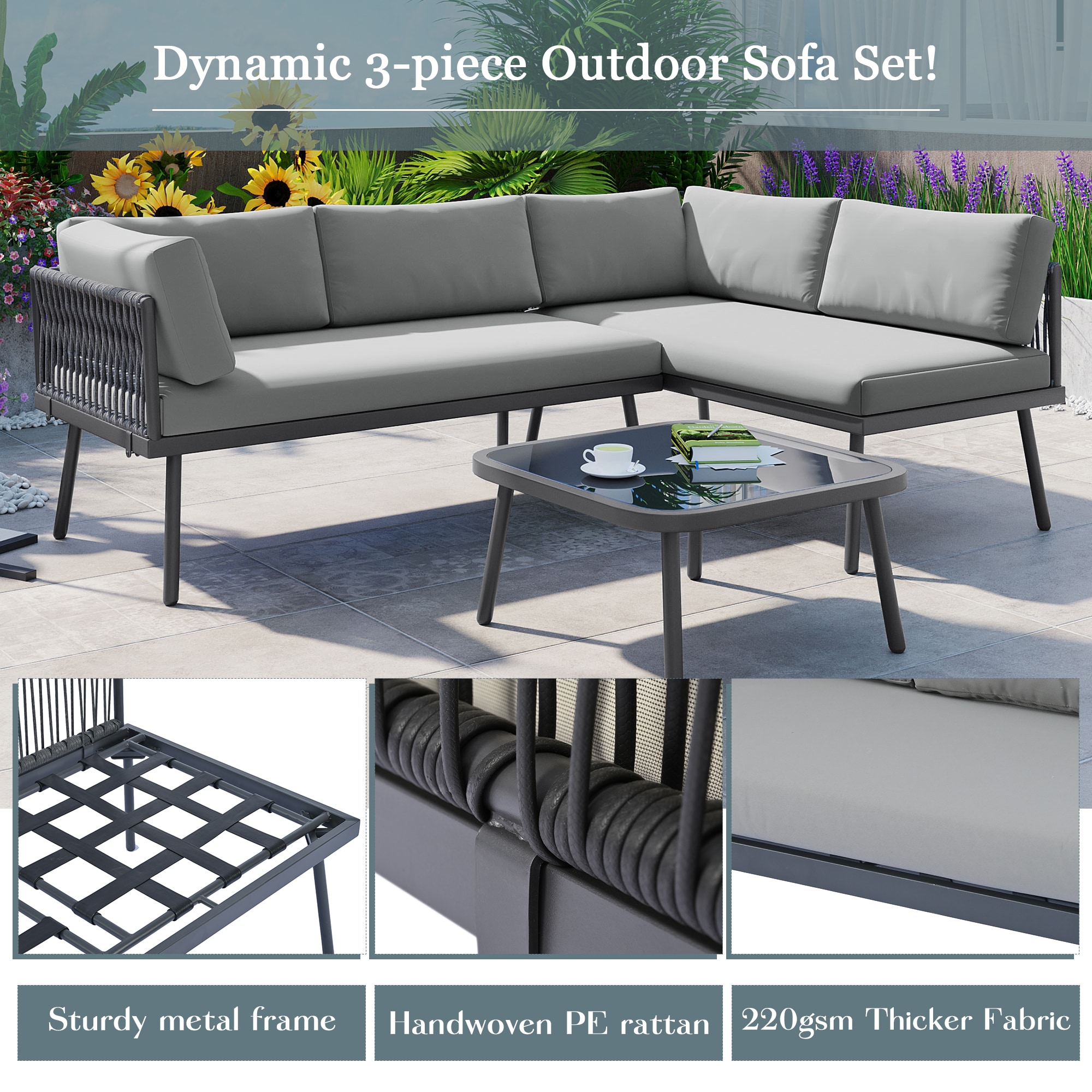ES-DIY DIPF0048 Patio-Conversation-Sets - View #4