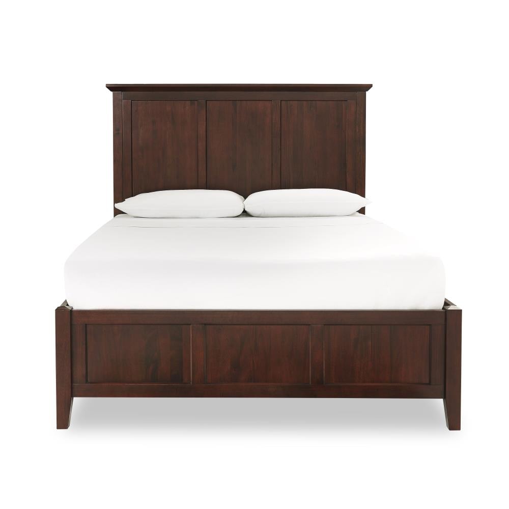 Modus Furniture Paragon Truffle Queen Wood Platform Bed with Storage at ...