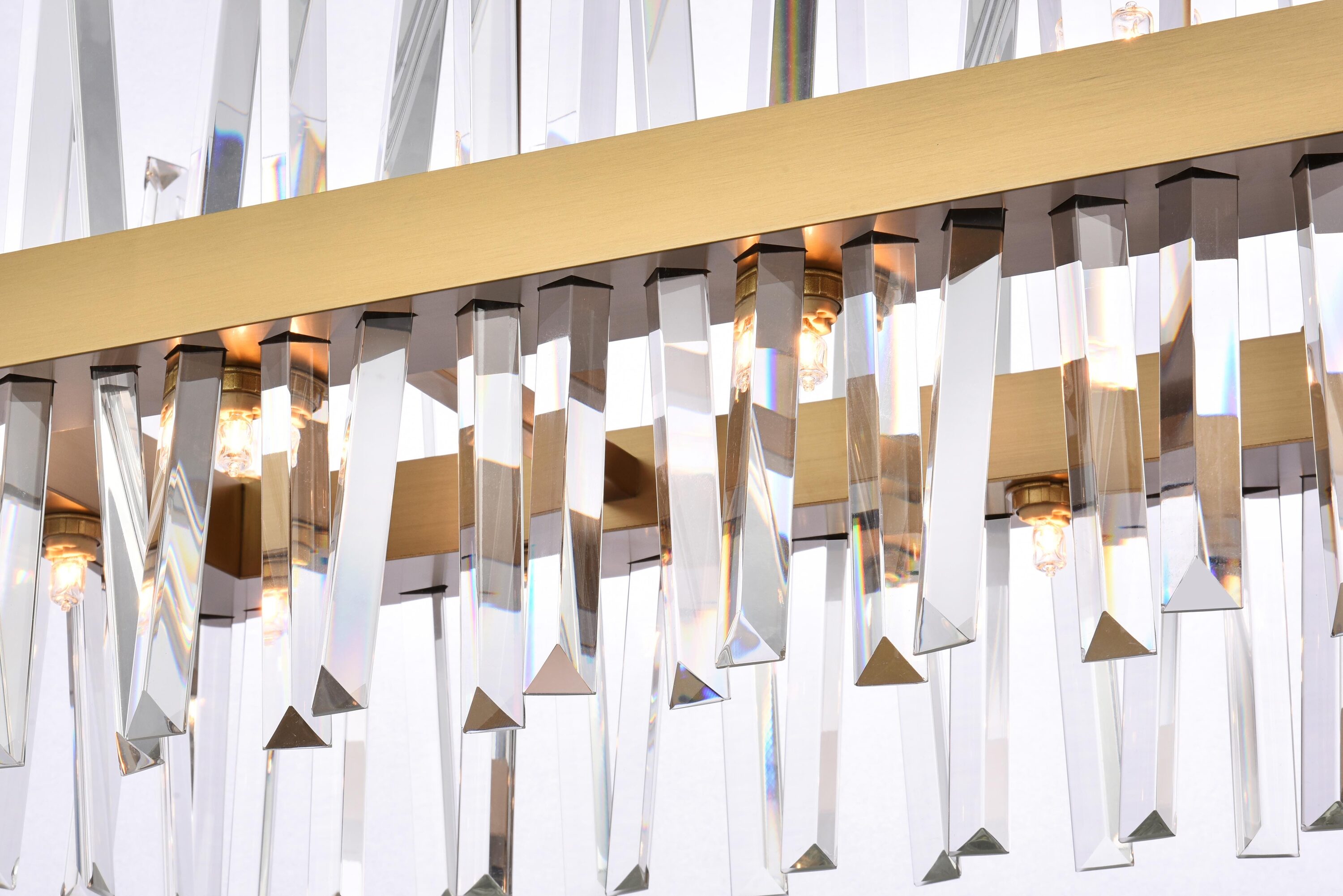 Serephina Satin Gold 16-Light Crystal Chandelier