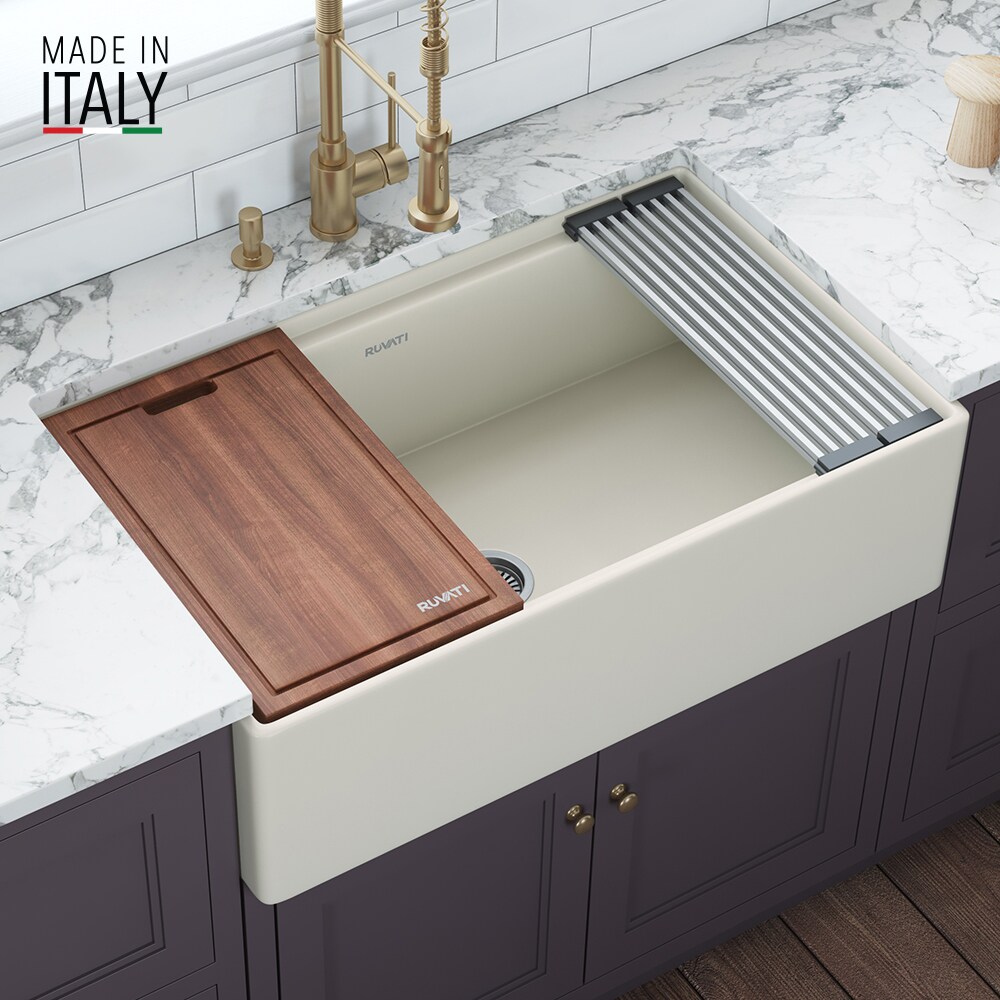 Ruvati RVL2387BS Kitchen-Sinks - View #3