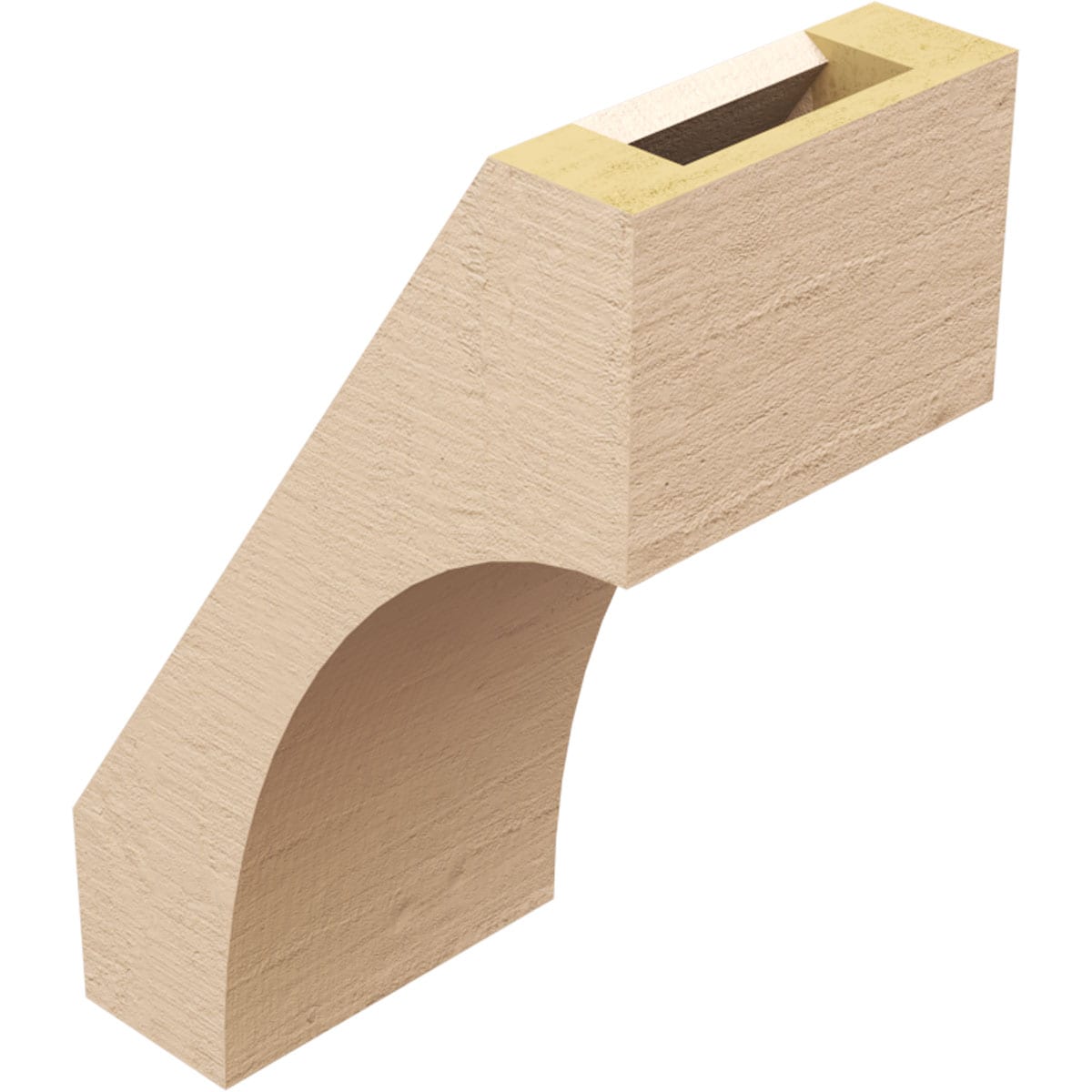 Ekena Millwork BRCUR05X08X12WTLRCPR braces - View #6