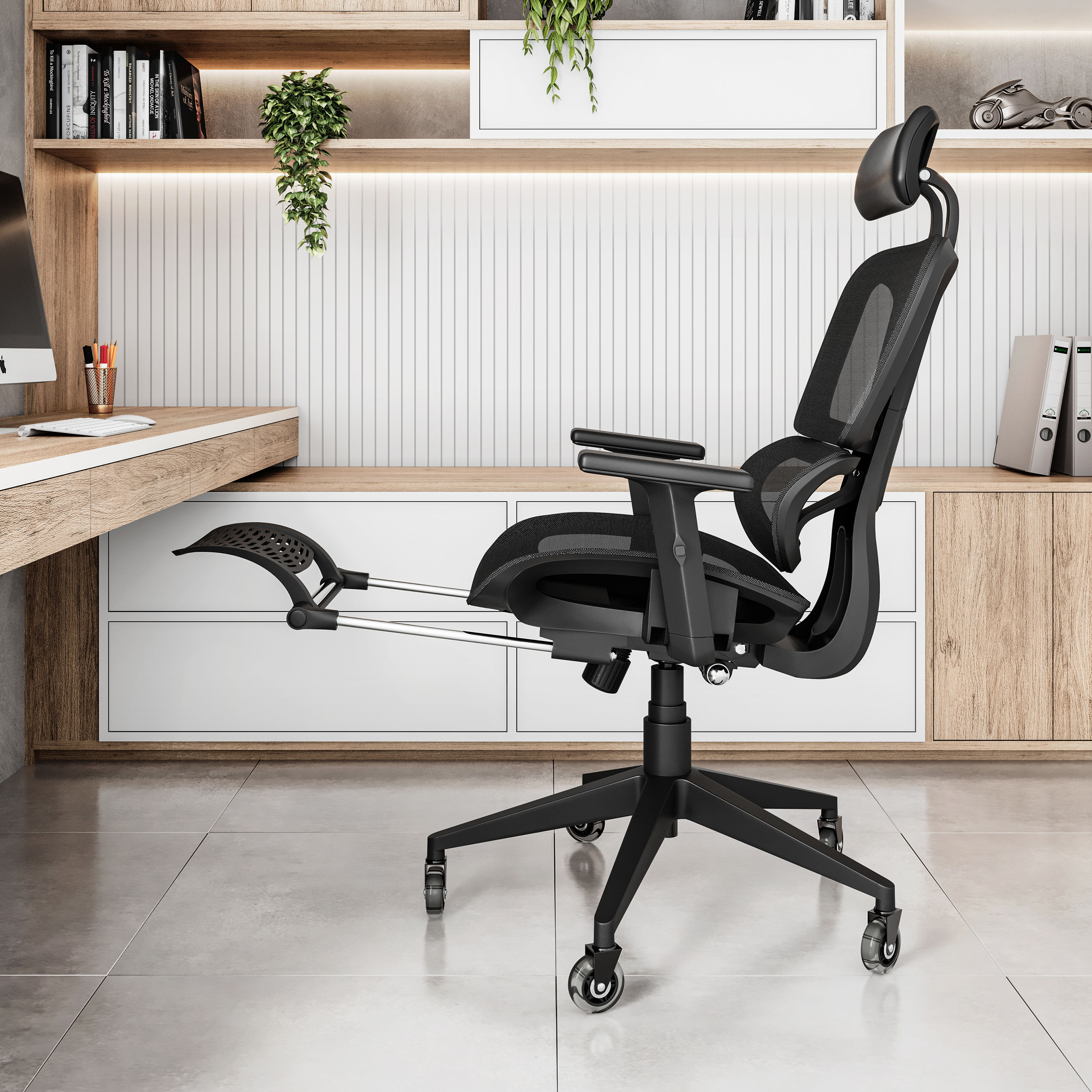 Techni Mobili RTA-380C-BK Office-Chairs - View #7