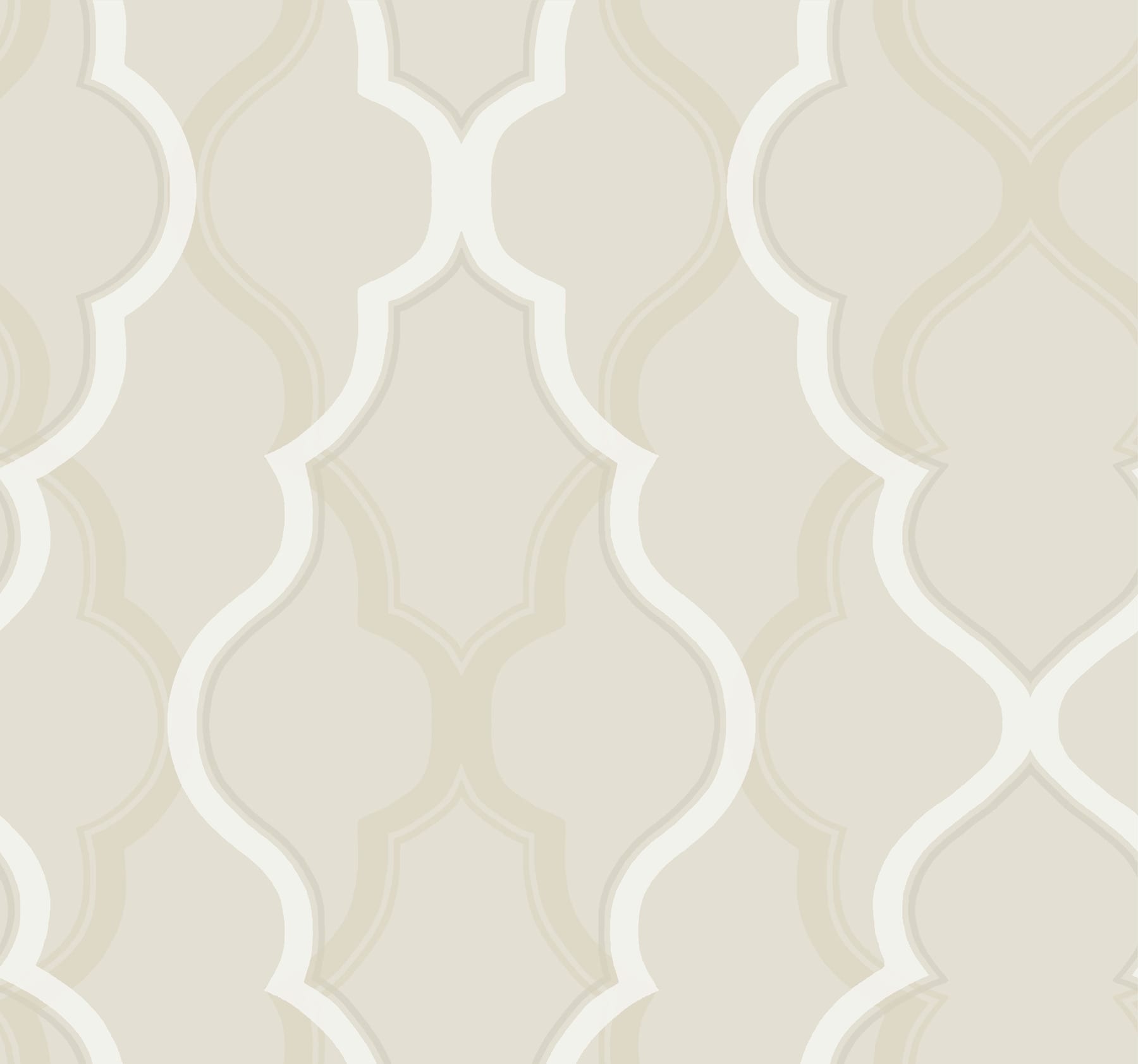 York Wallcoverings CI2396 60.8-Sq. Feet Neutral Non-woven Damask Unpasted Wallpaper