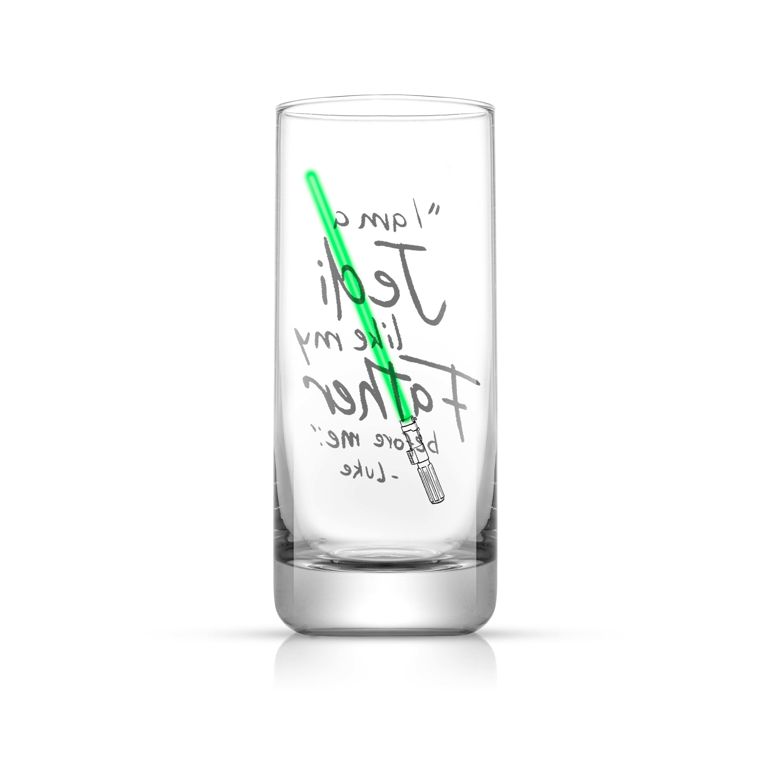 Joyjolt 2 Star Wars Luke Skywalker Stemless Wine Whiskey 15 oz