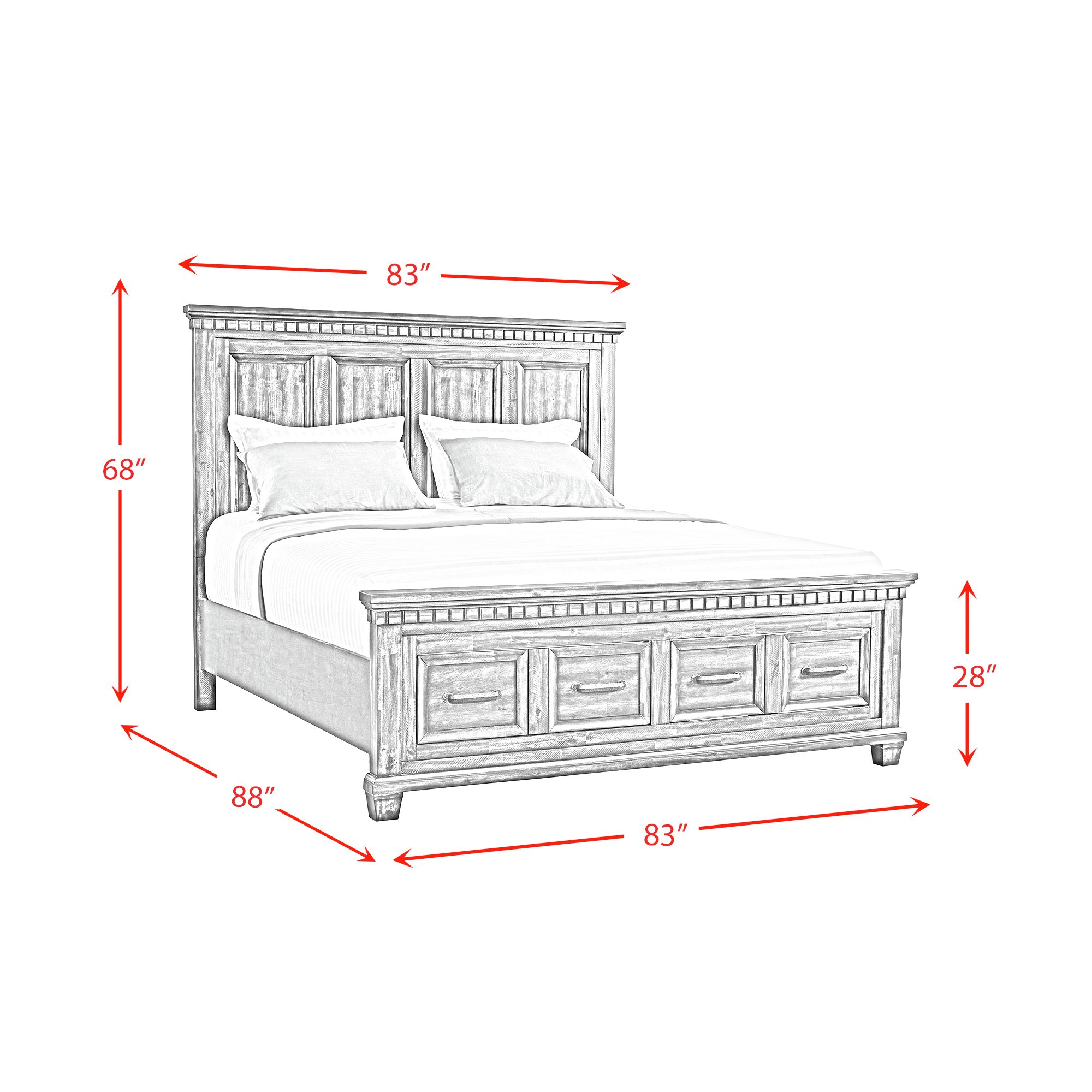 Picket House Furnishings B-10530-5-QSB-5PC Bedroom-Sets - View #18