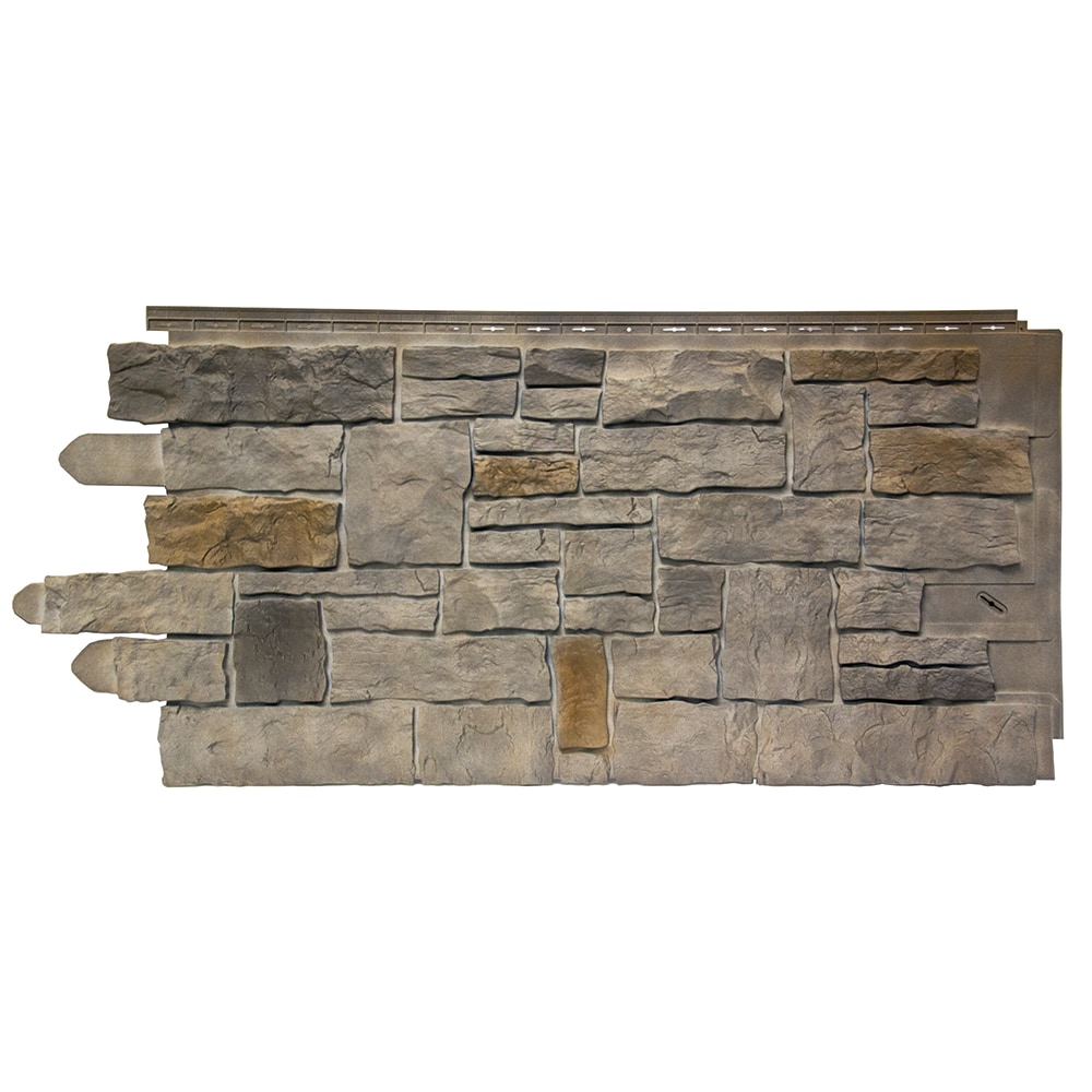 Novik Artisan Cut 50-sq ft Fossil Stone Veneer in the Stone Veneer ...